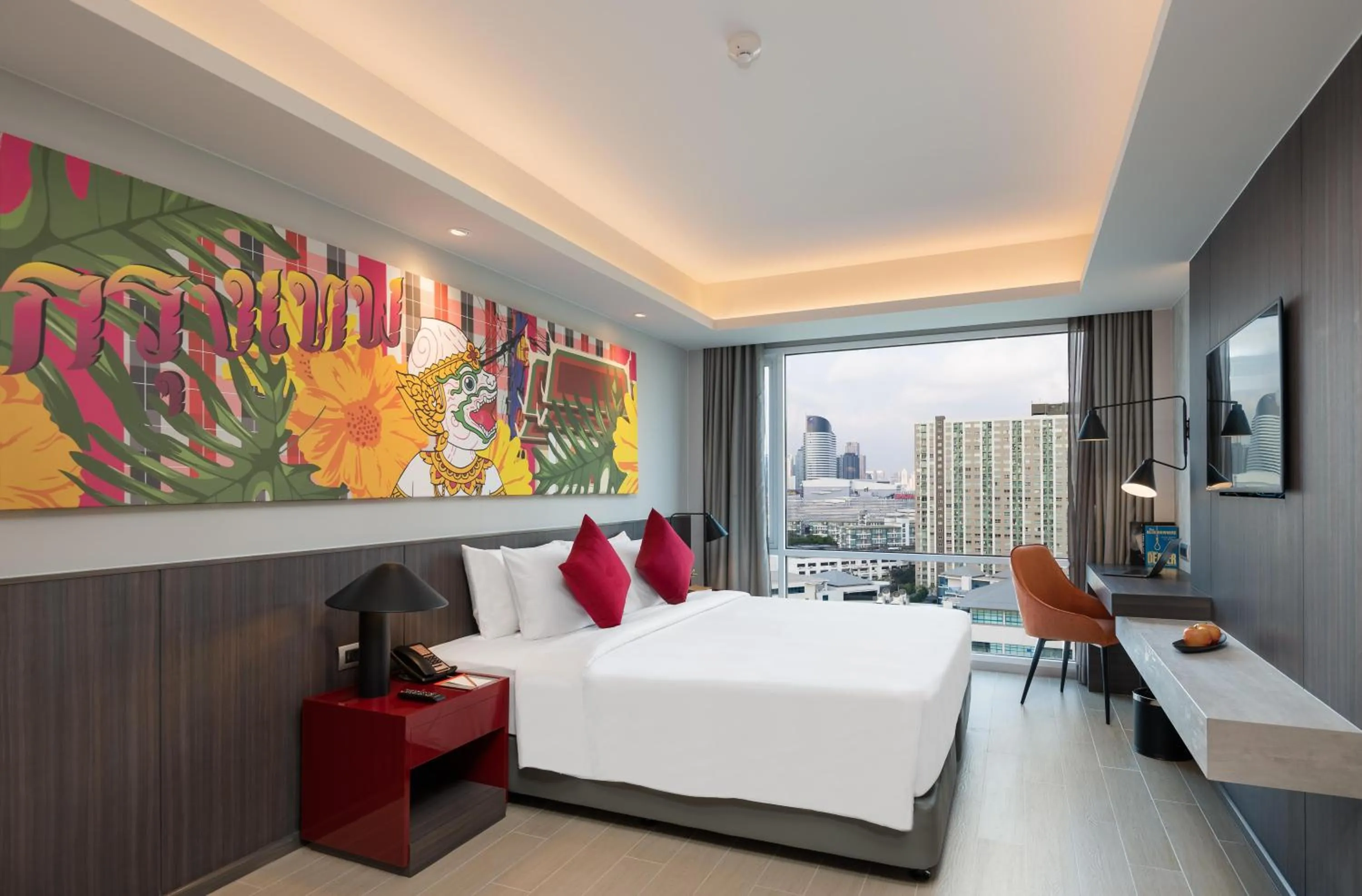 Bed in Maitria Hotel Rama 9 Bangkok - A Chatrium Collection