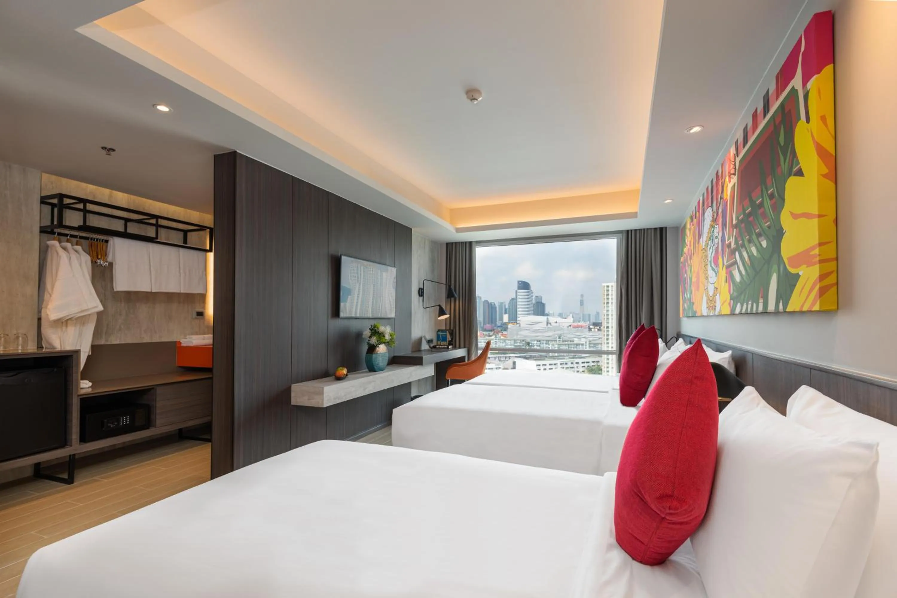 Bedroom, Bed in Maitria Hotel Rama 9 Bangkok - A Chatrium Collection