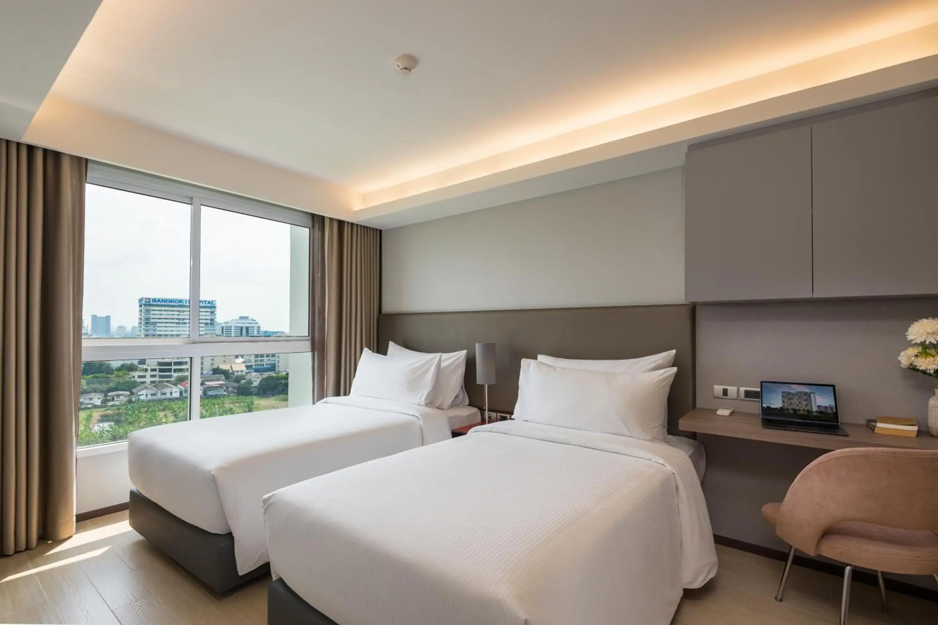 Apartment - Two Bedroom Garden View in Maitria Hotel Rama 9 Bangkok - A Chatrium Collection Apartment - Two Bedroom Garden View in Maitria Hotel Rama 9 Bangkok - A Chatrium Collection