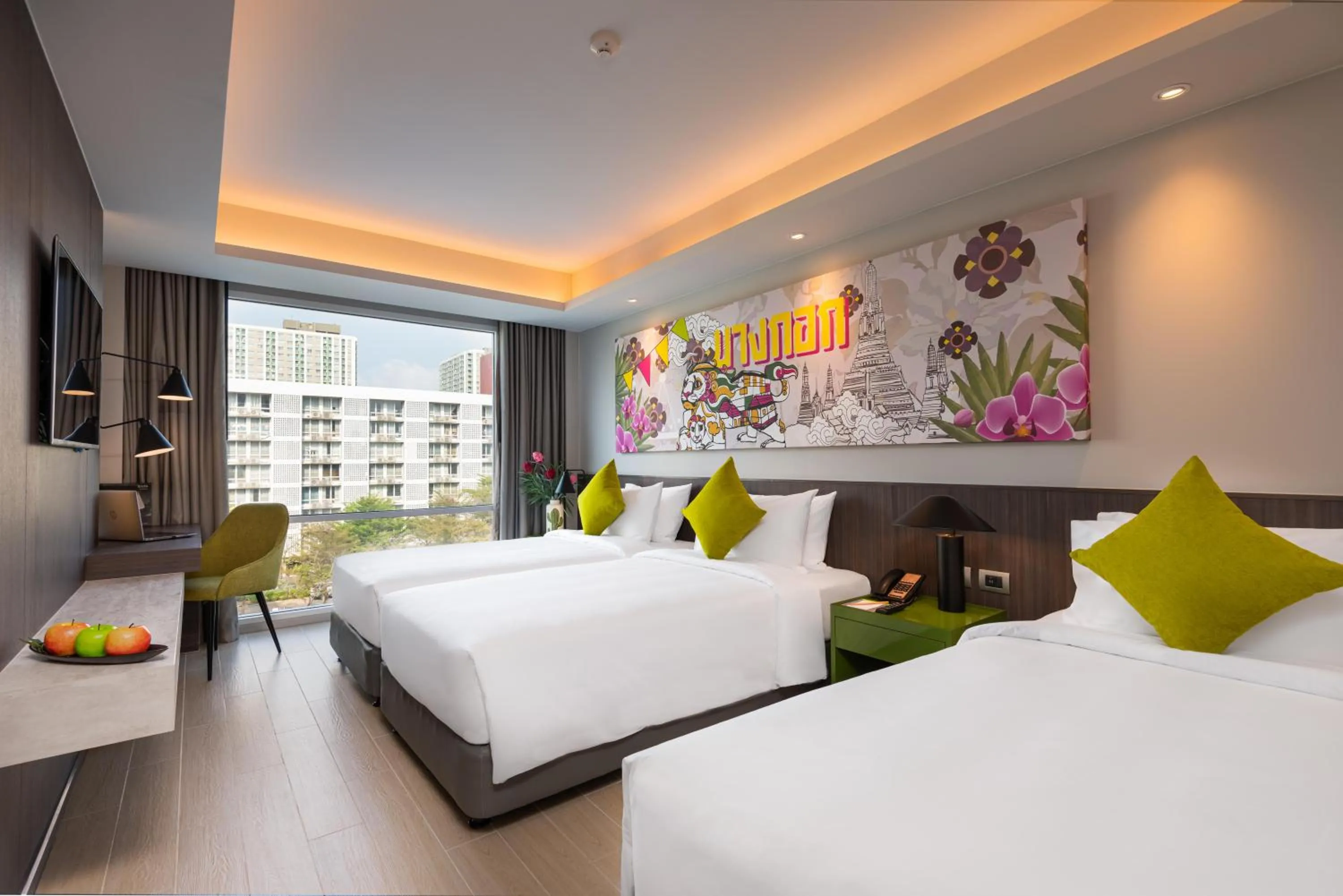 Bed in Maitria Hotel Rama 9 Bangkok - A Chatrium Collection