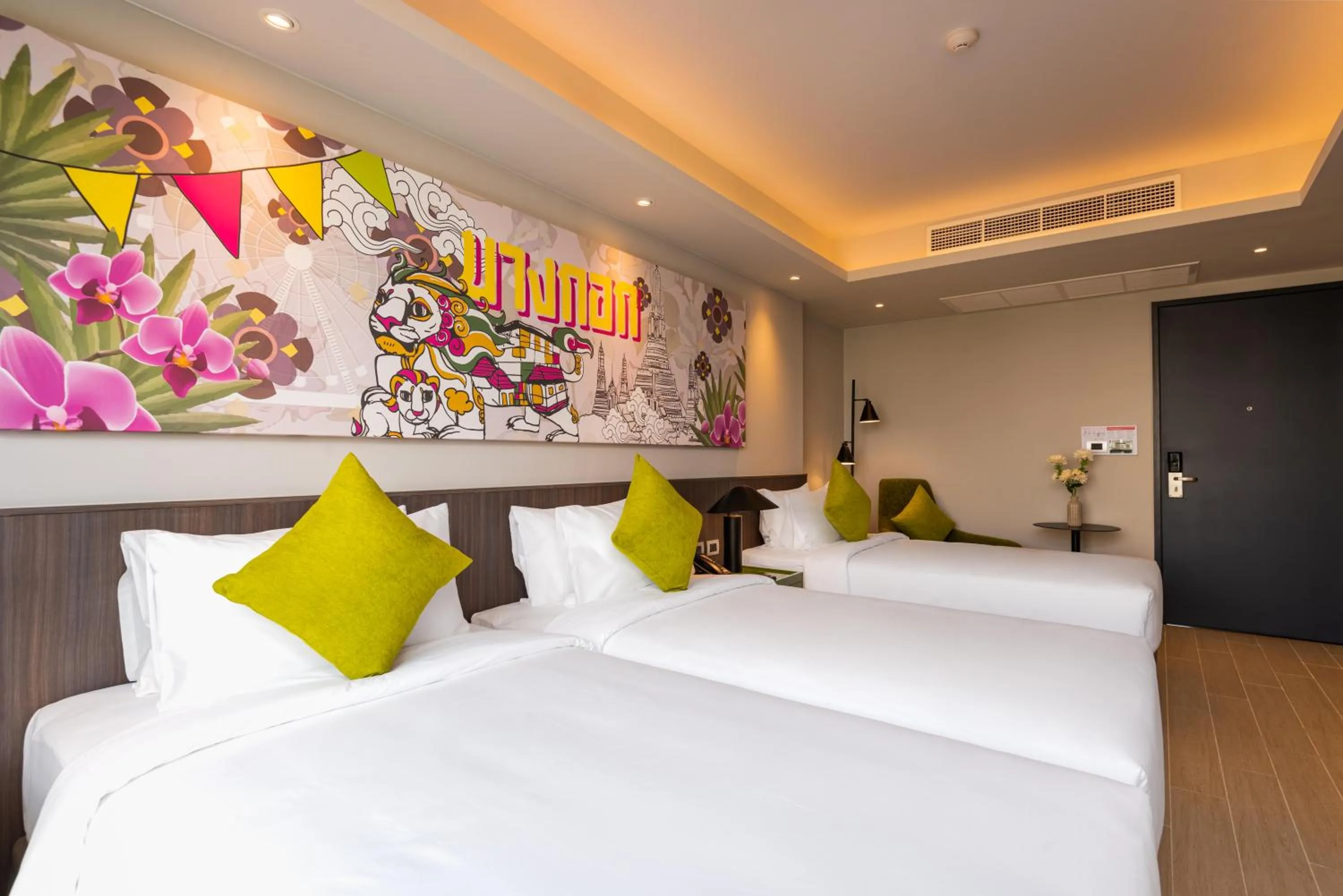 Bed in Maitria Hotel Rama 9 Bangkok - A Chatrium Collection