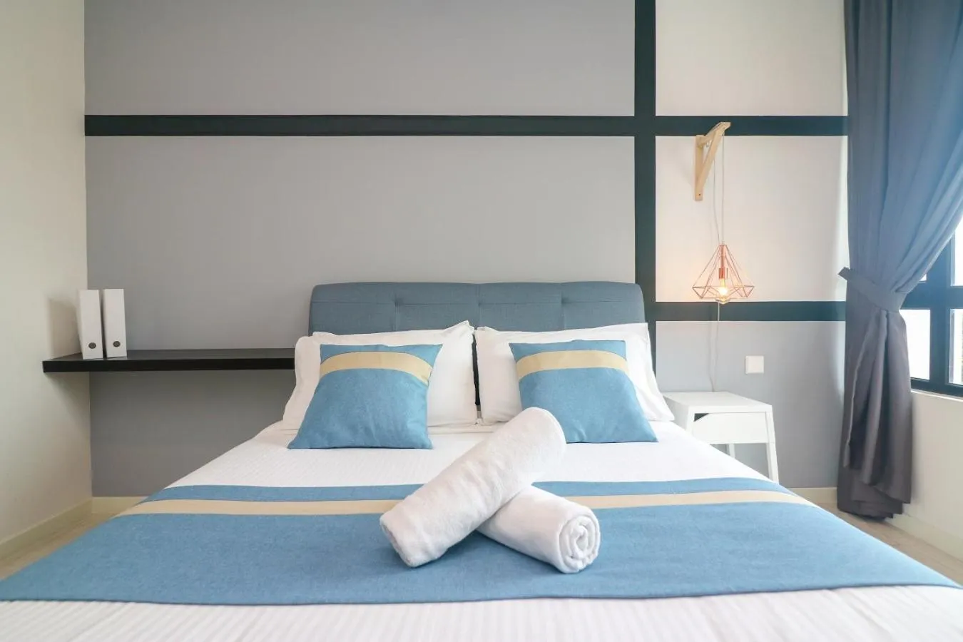 Bedroom, Bed in Suasana Residence by Nest Home