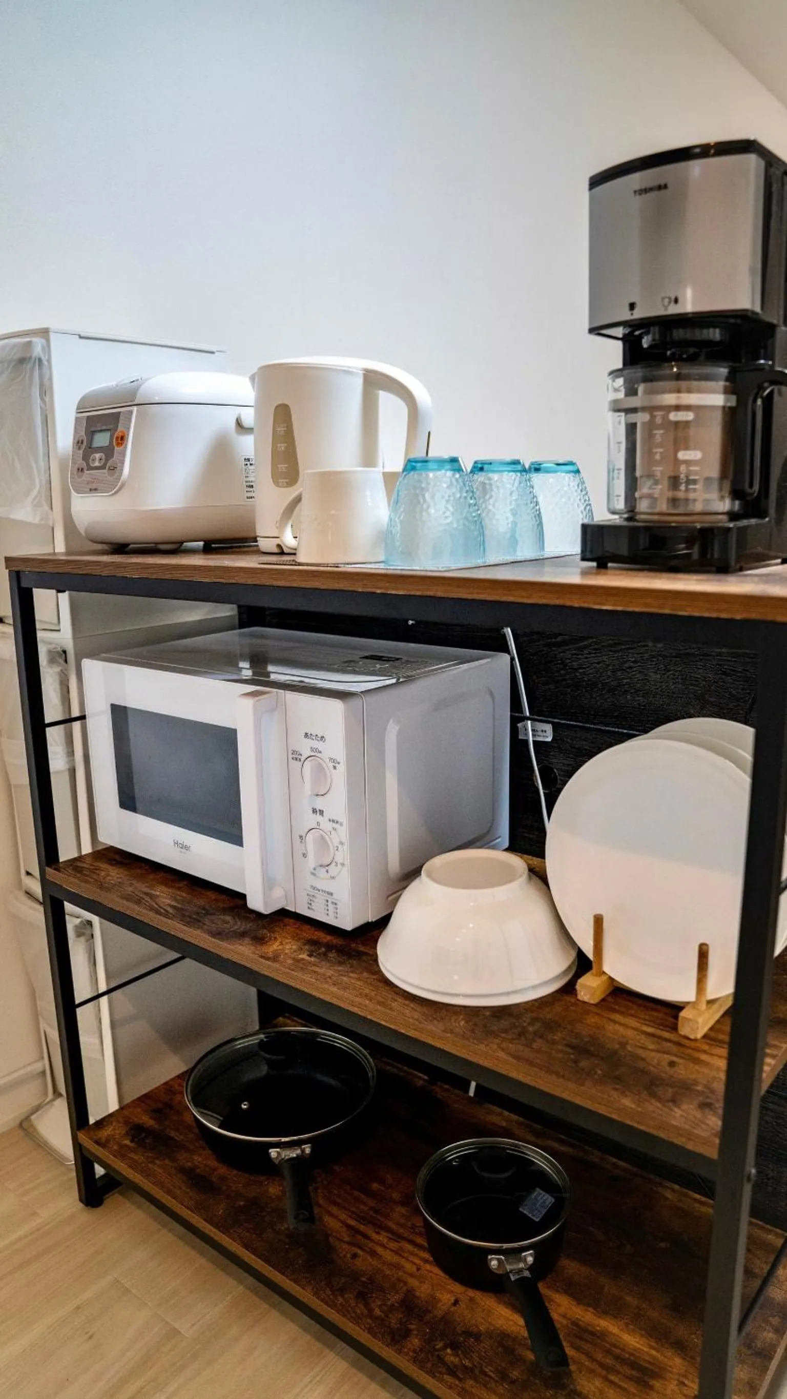 Kitchen or kitchenette in Hotel Southern Suite Kugai