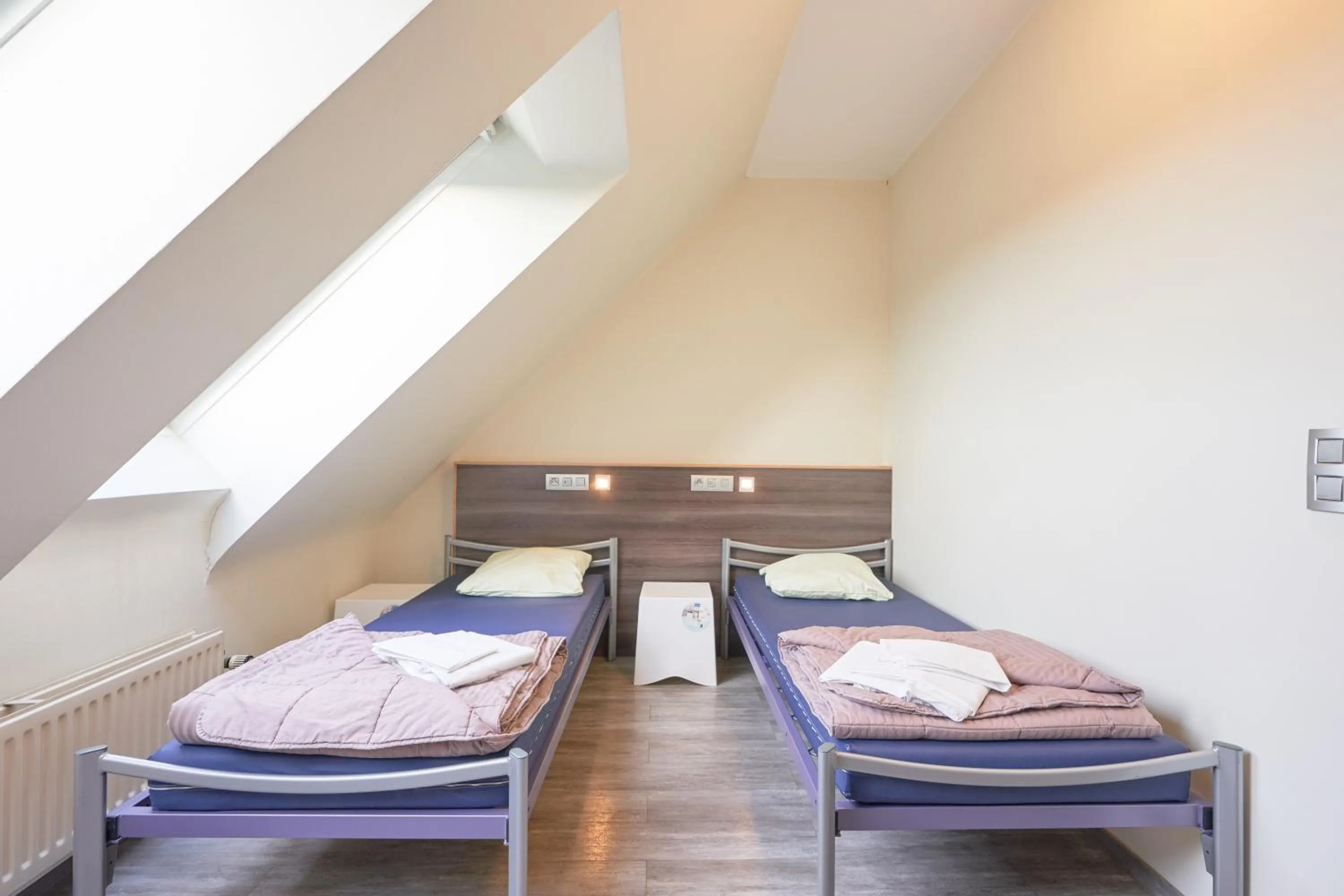 Bed in HI Brussels Generation Europe Hostel