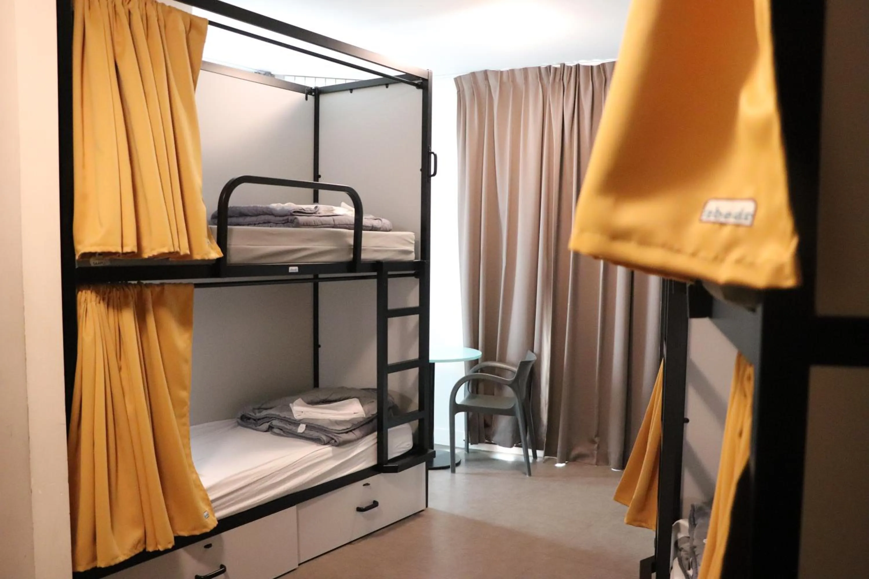 Bedroom, Bed in HI Brussels Jacques Brel Hostel