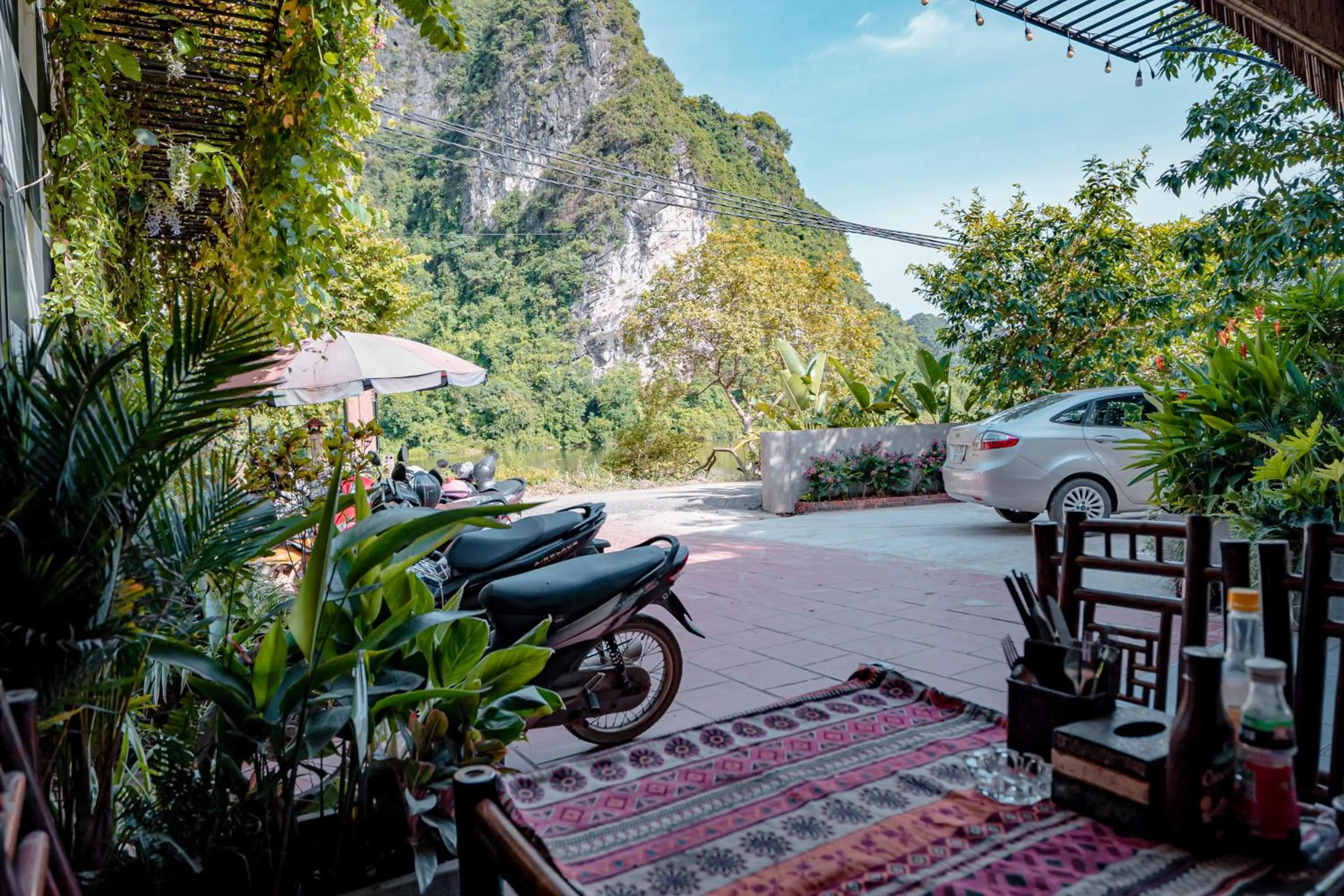 Natural landscape in Trang An Freedom Hood