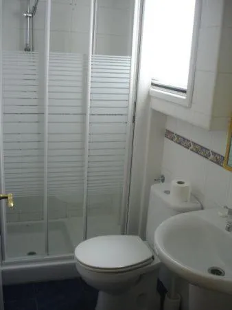 Bathroom in Hotel Boliña