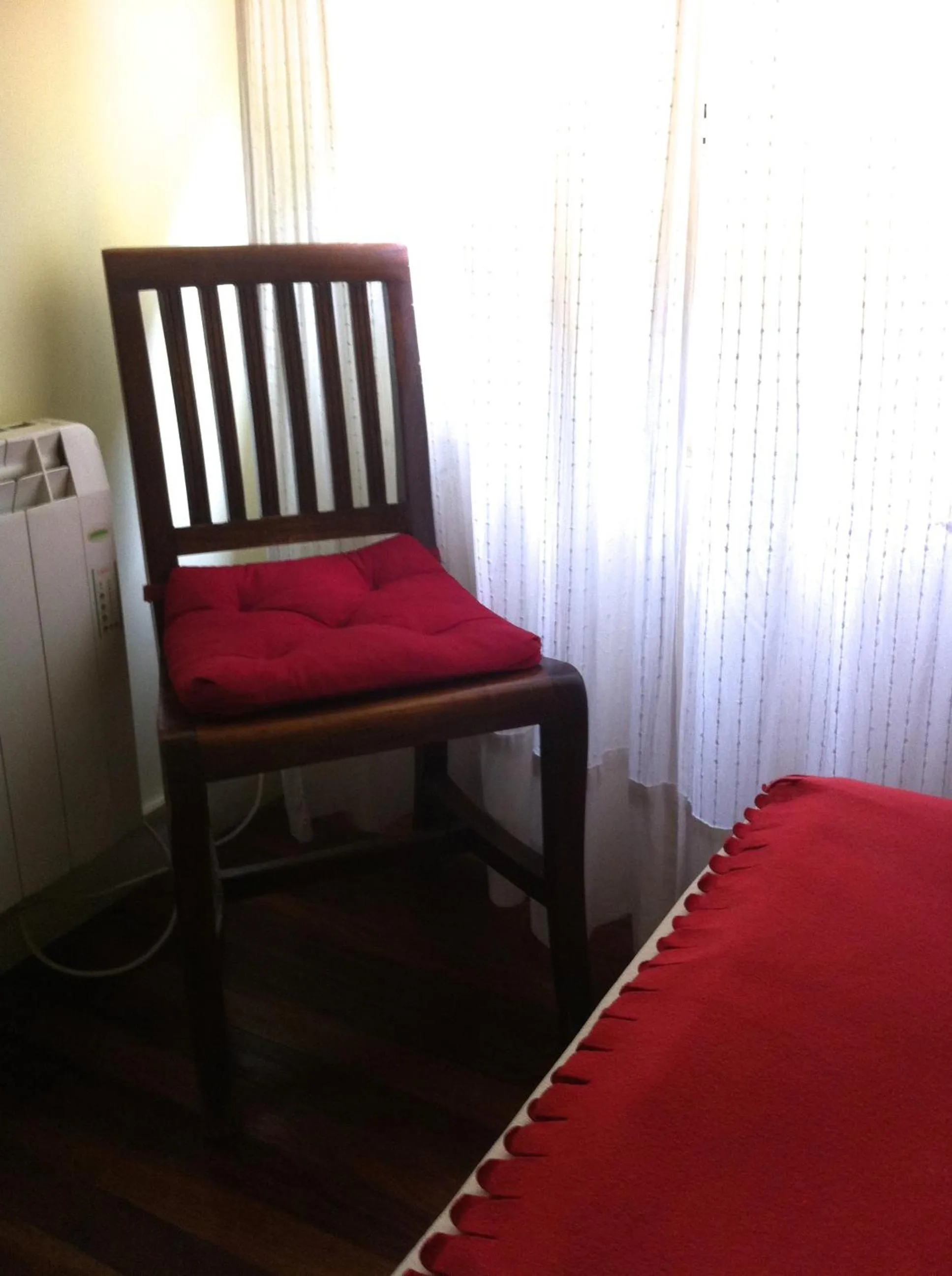 Decorative detail, Bed in Hotel Boliña