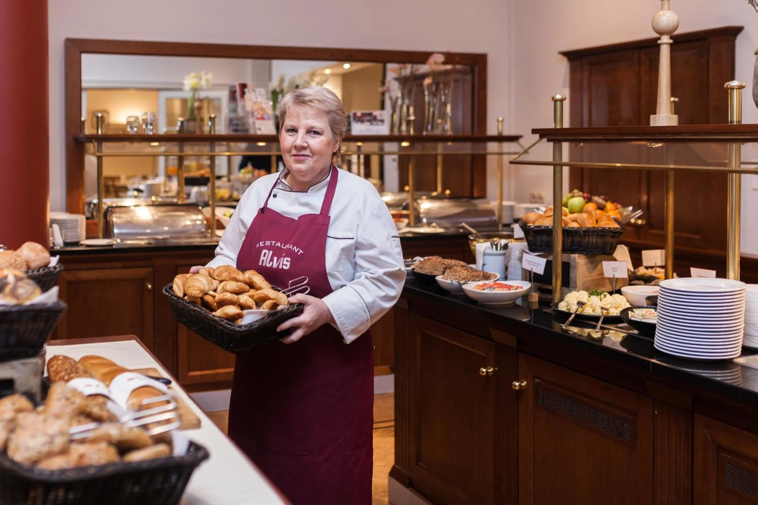 Food in martas Hotel Albrechtshof Berlin