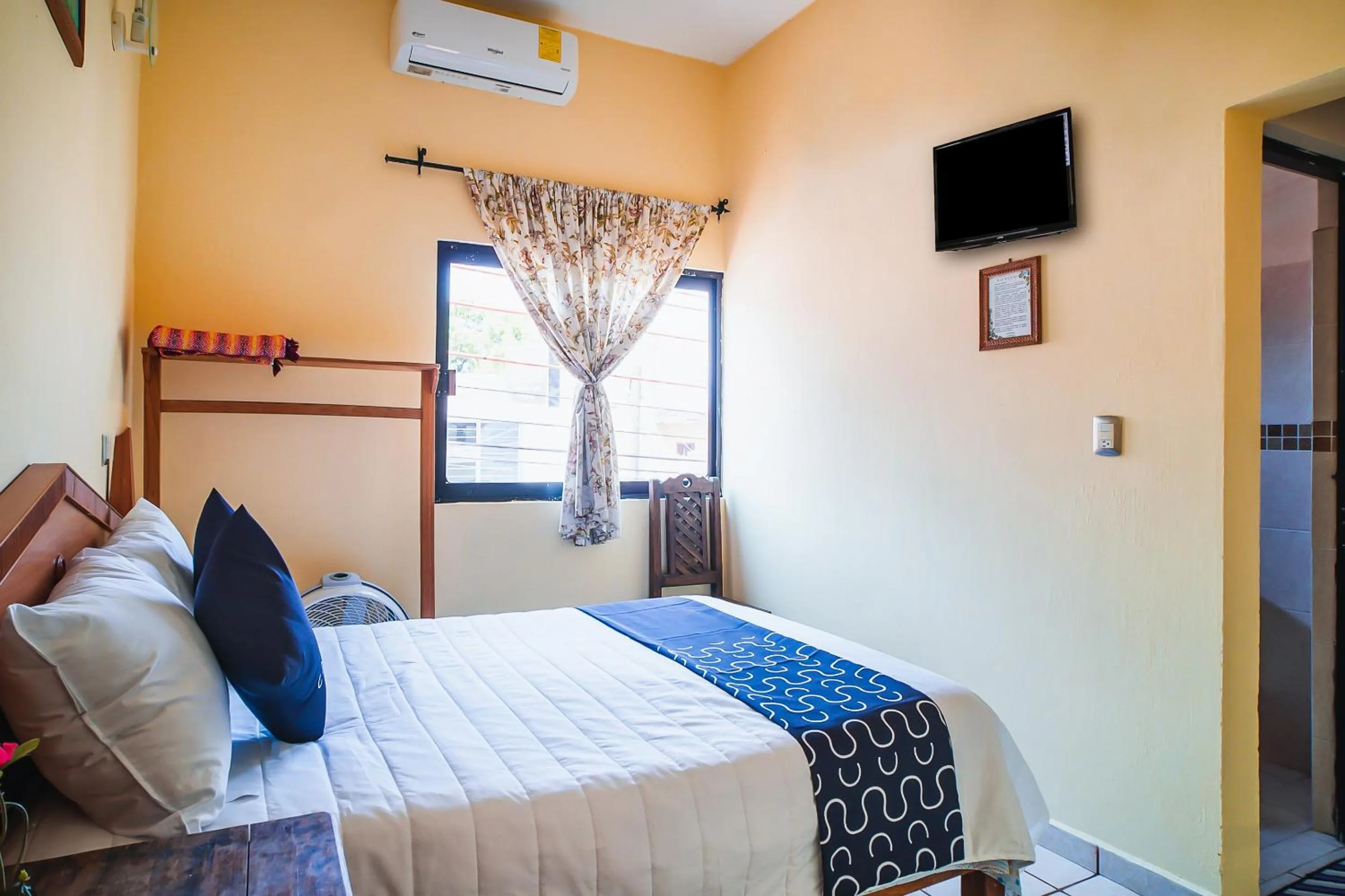 Bed in Capital O Hotel Aurora, Tuxtla Gutiérrez