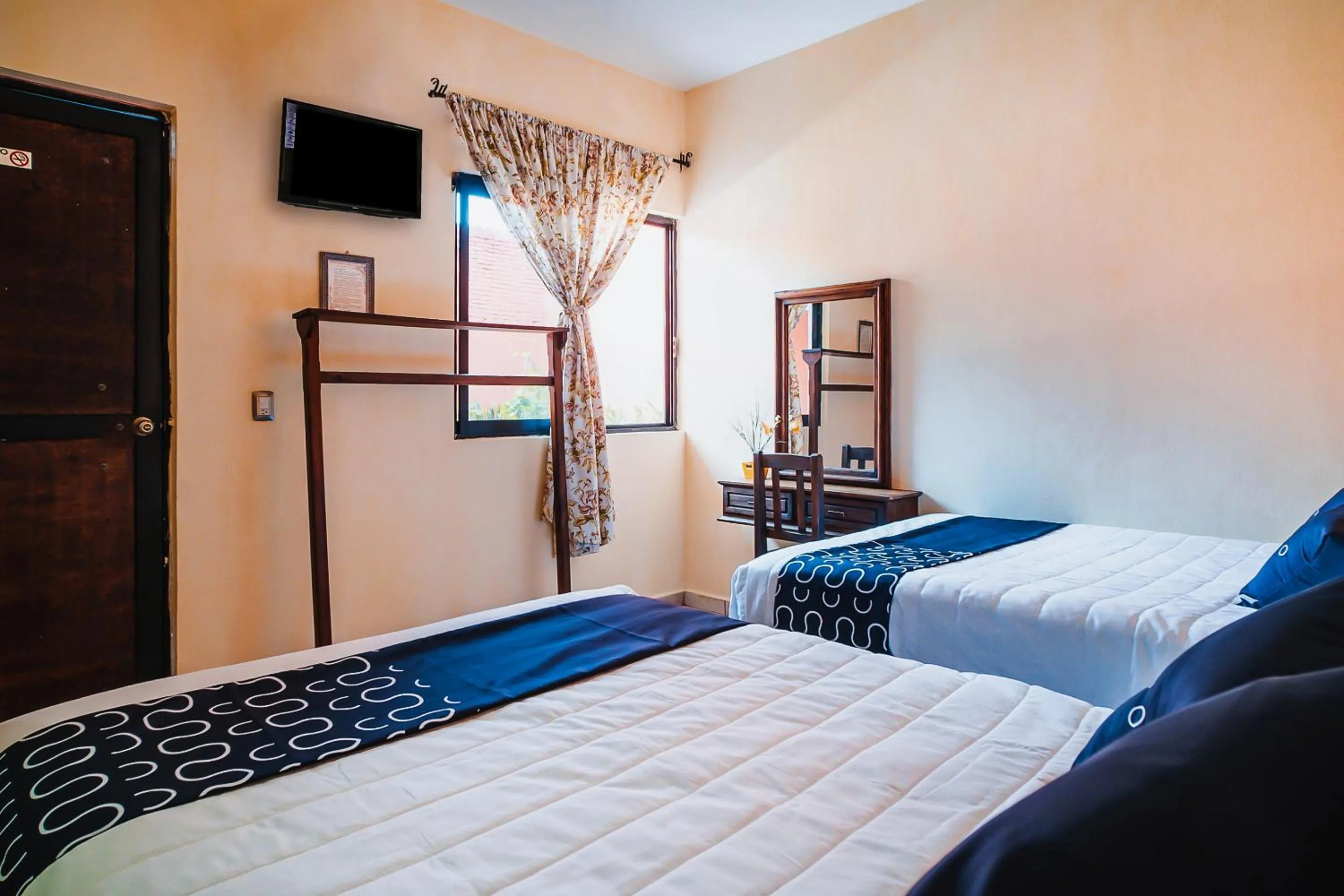 Bed in Capital O Hotel Aurora, Tuxtla Gutiérrez