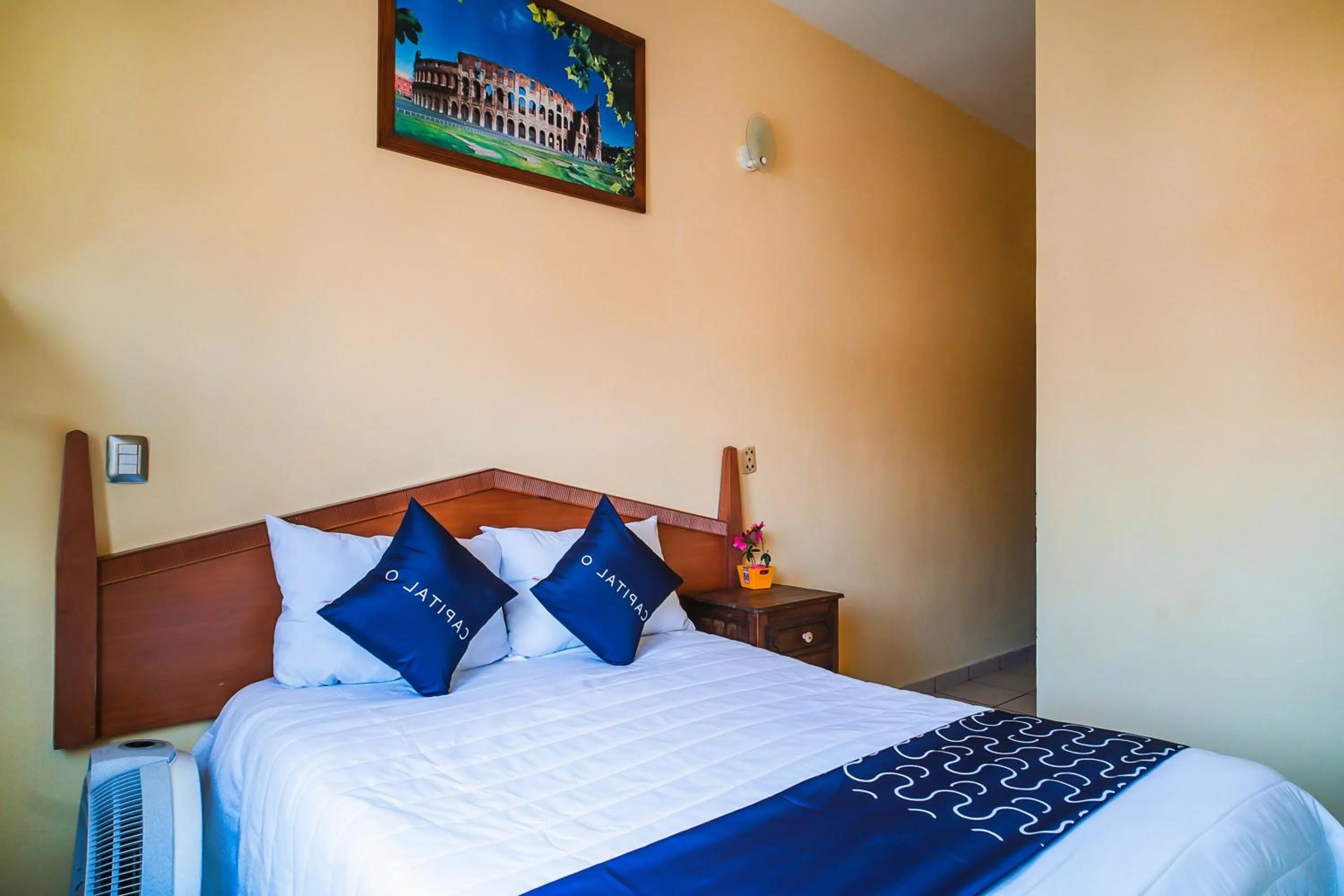 Bed in Capital O Hotel Aurora, Tuxtla Gutiérrez