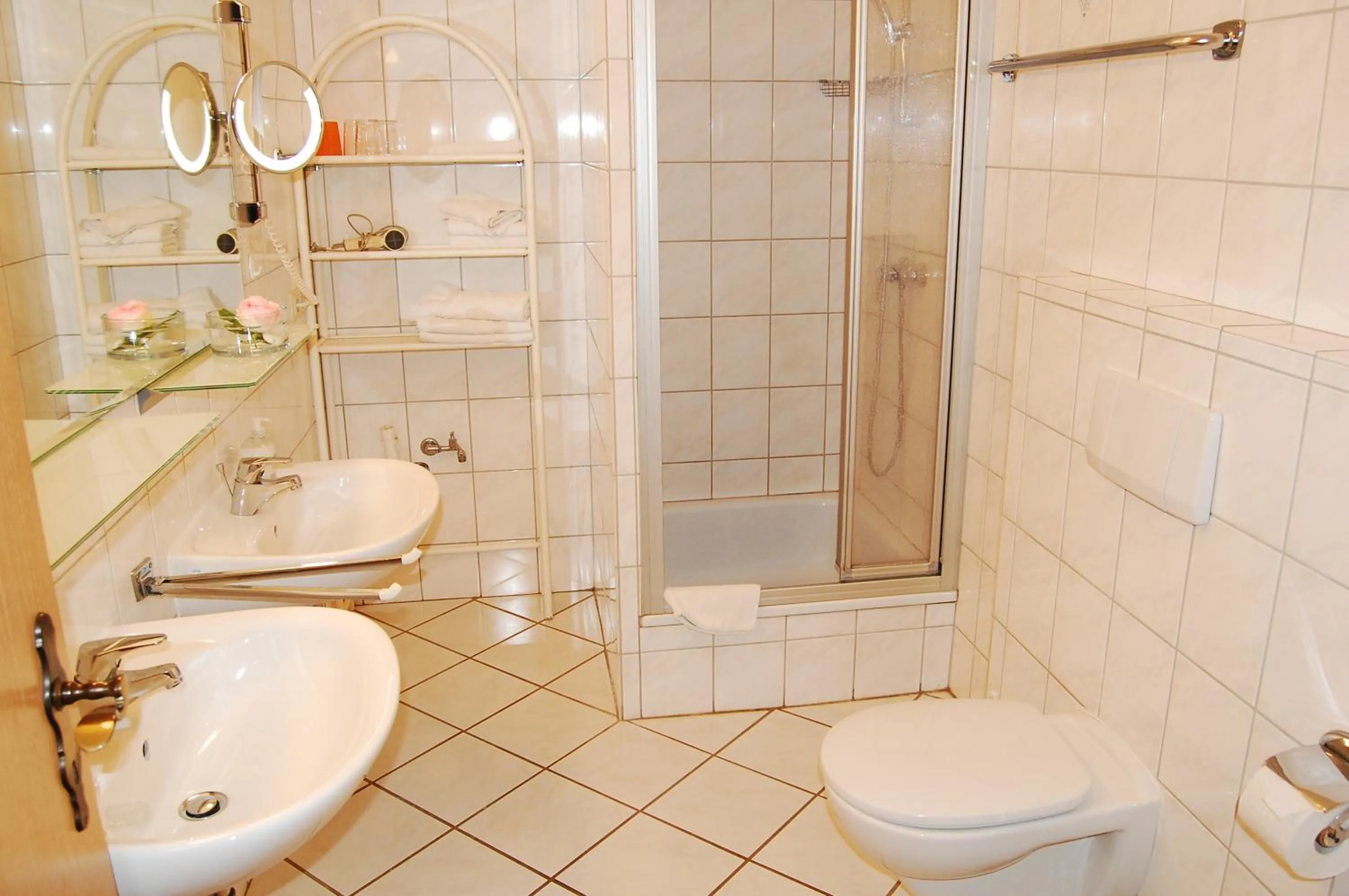 Shower in Land-gut-Hotel Allerhof