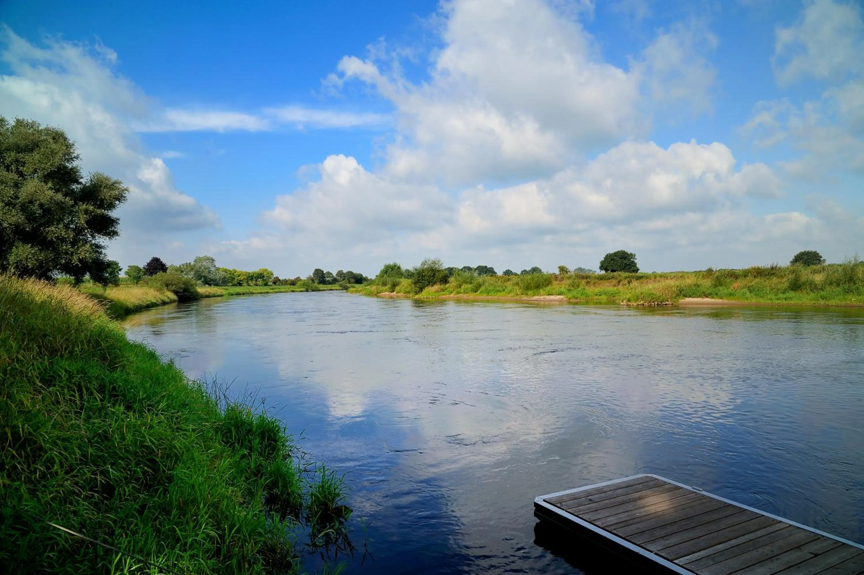 Lake view in Land-gut-Hotel Allerhof