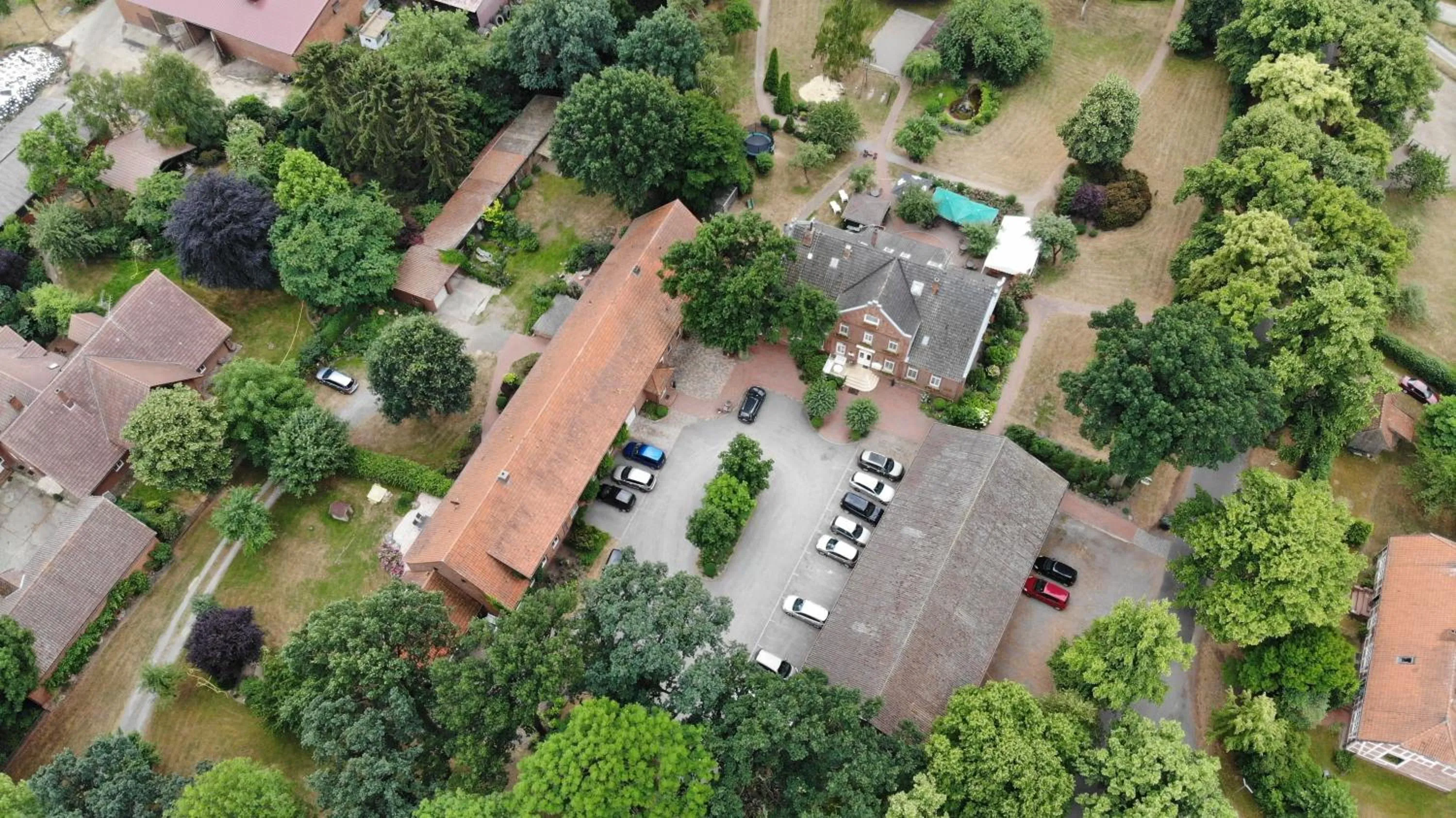 Bird's eye view in Land-gut-Hotel Allerhof