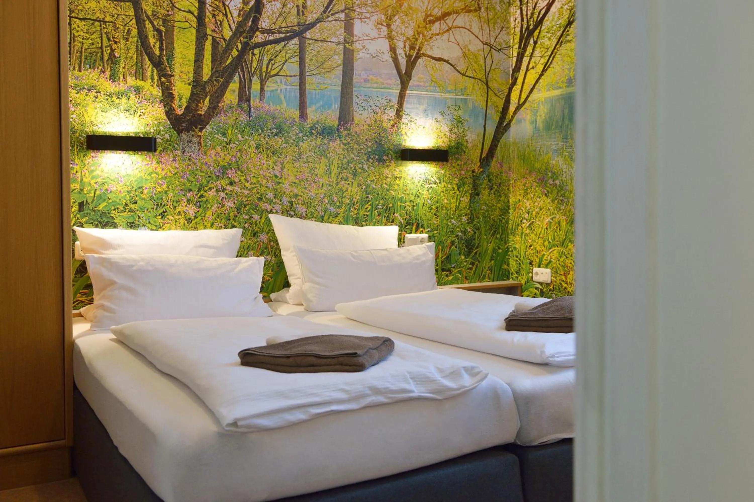 Bed in Land-gut-Hotel Allerhof