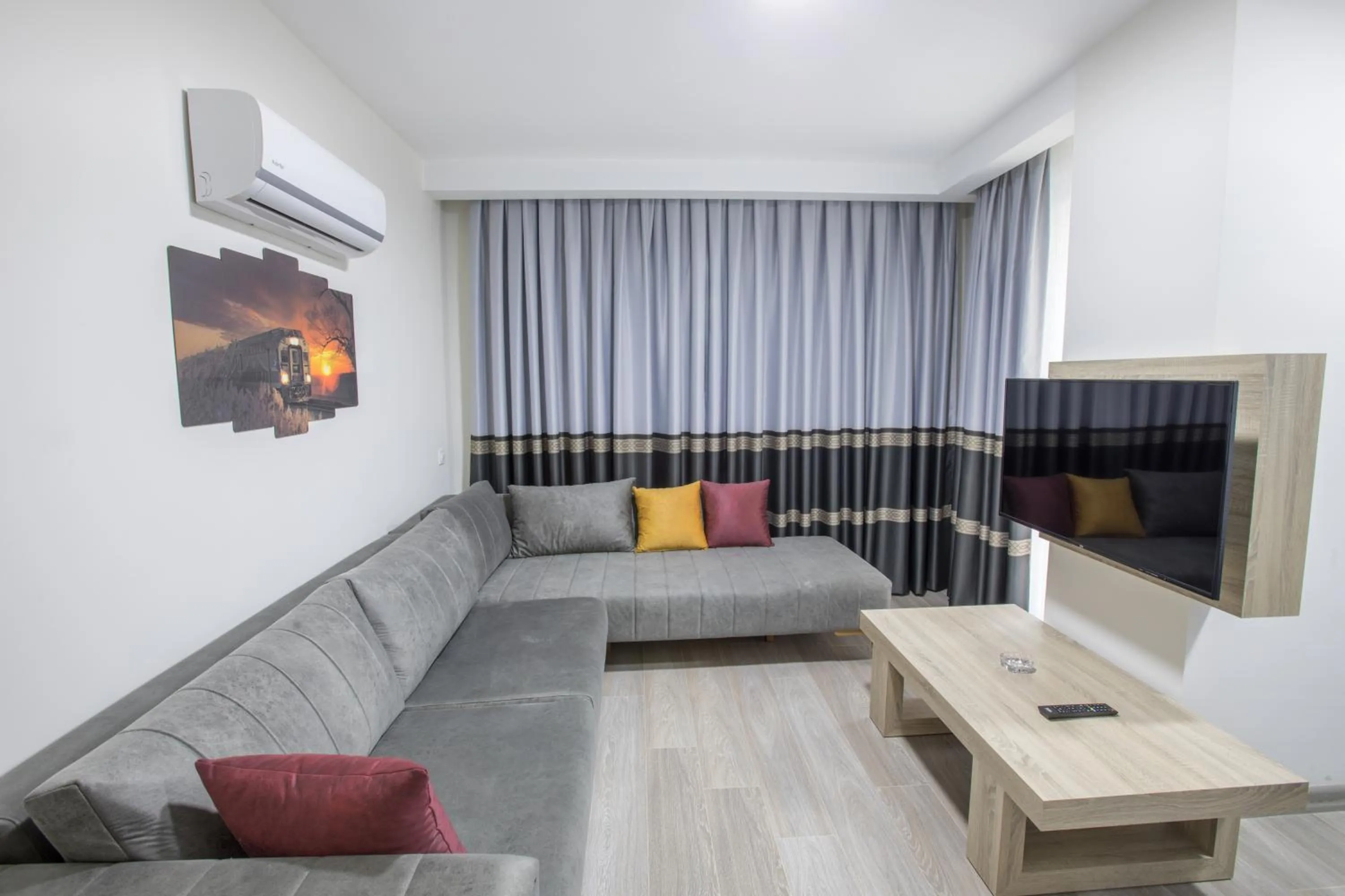 Living room in Elanis Suites