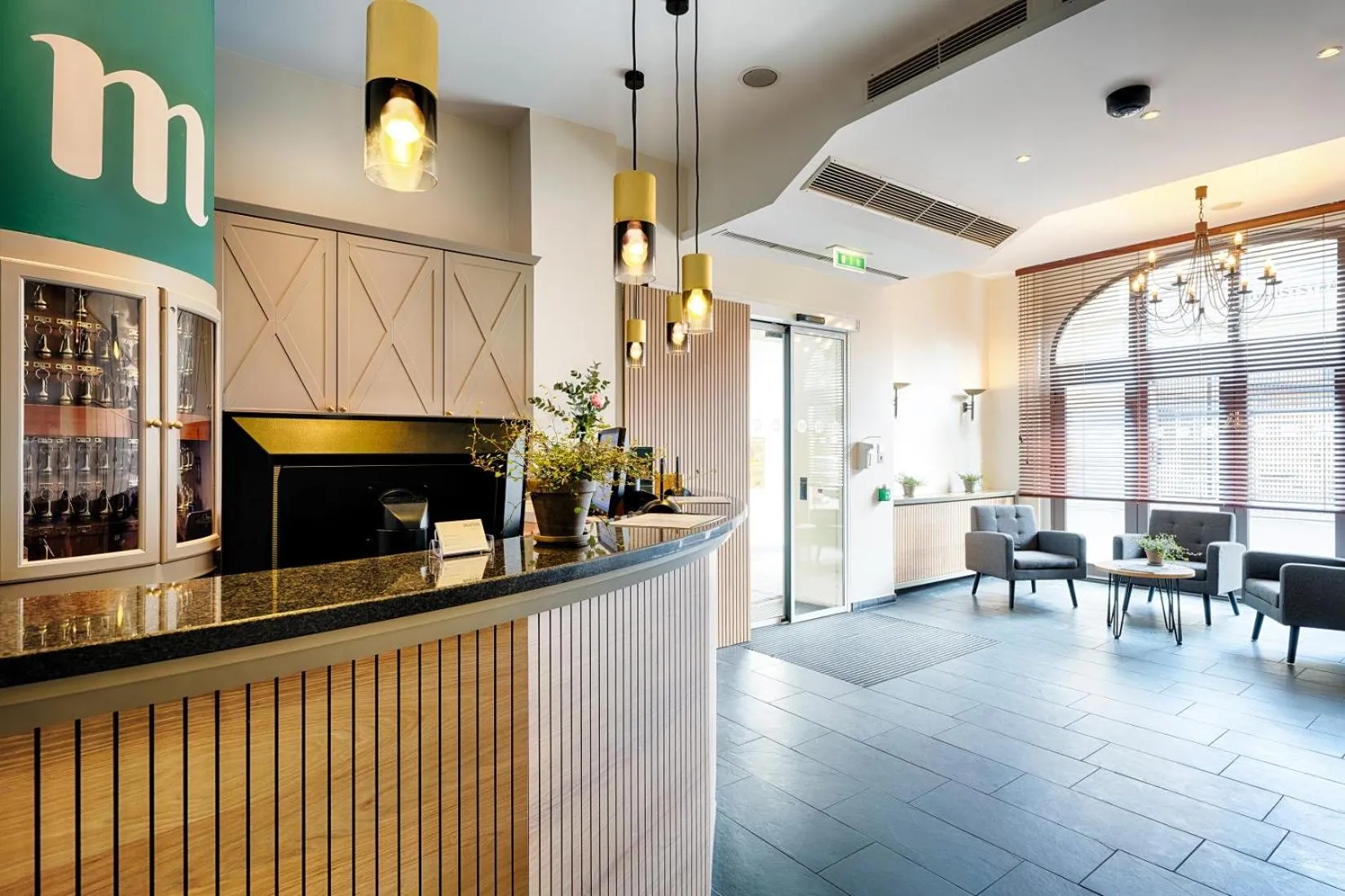 Lobby or reception in martas Hotel Berlin-Mitte