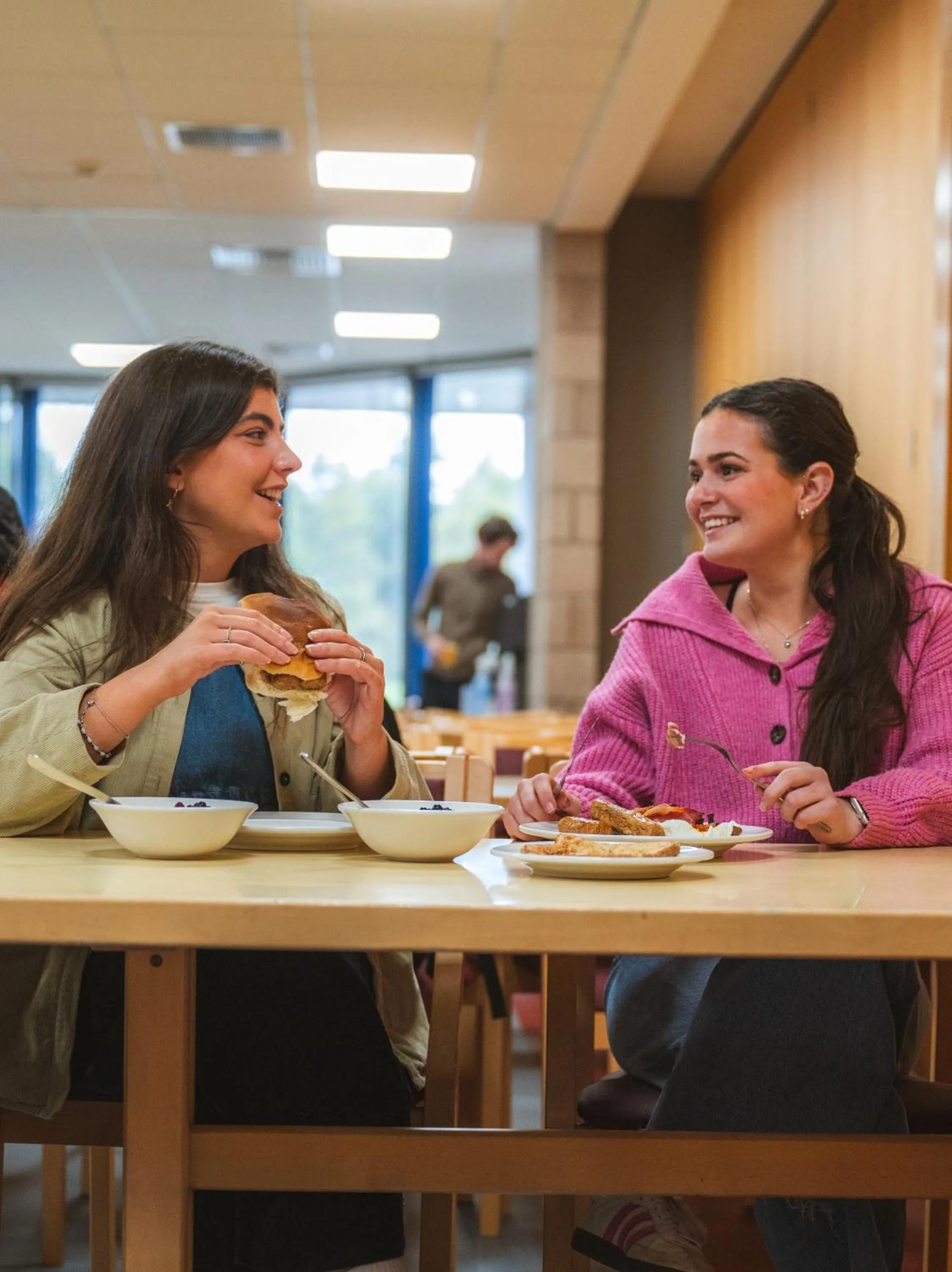 Breakfast in Agnes Blackadder Hall - Campus Accommodation