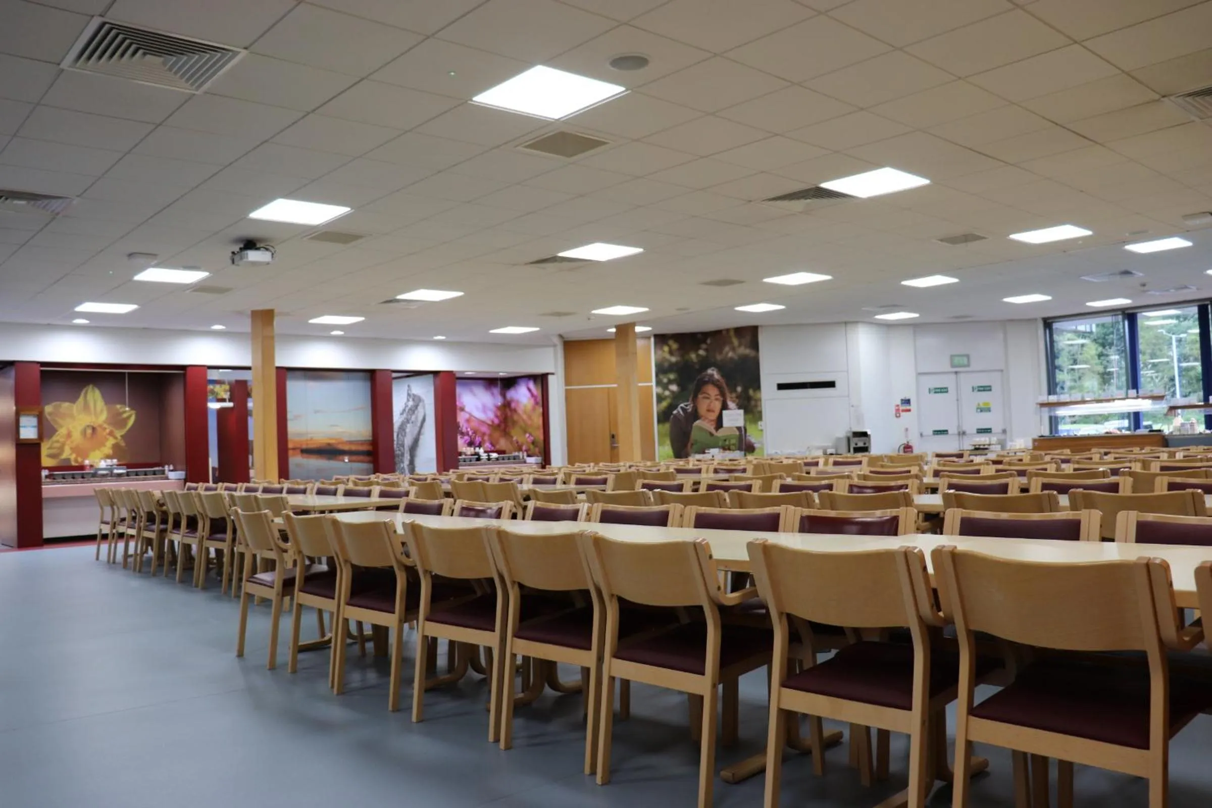 Breakfast in Agnes Blackadder Hall - Campus Accommodation