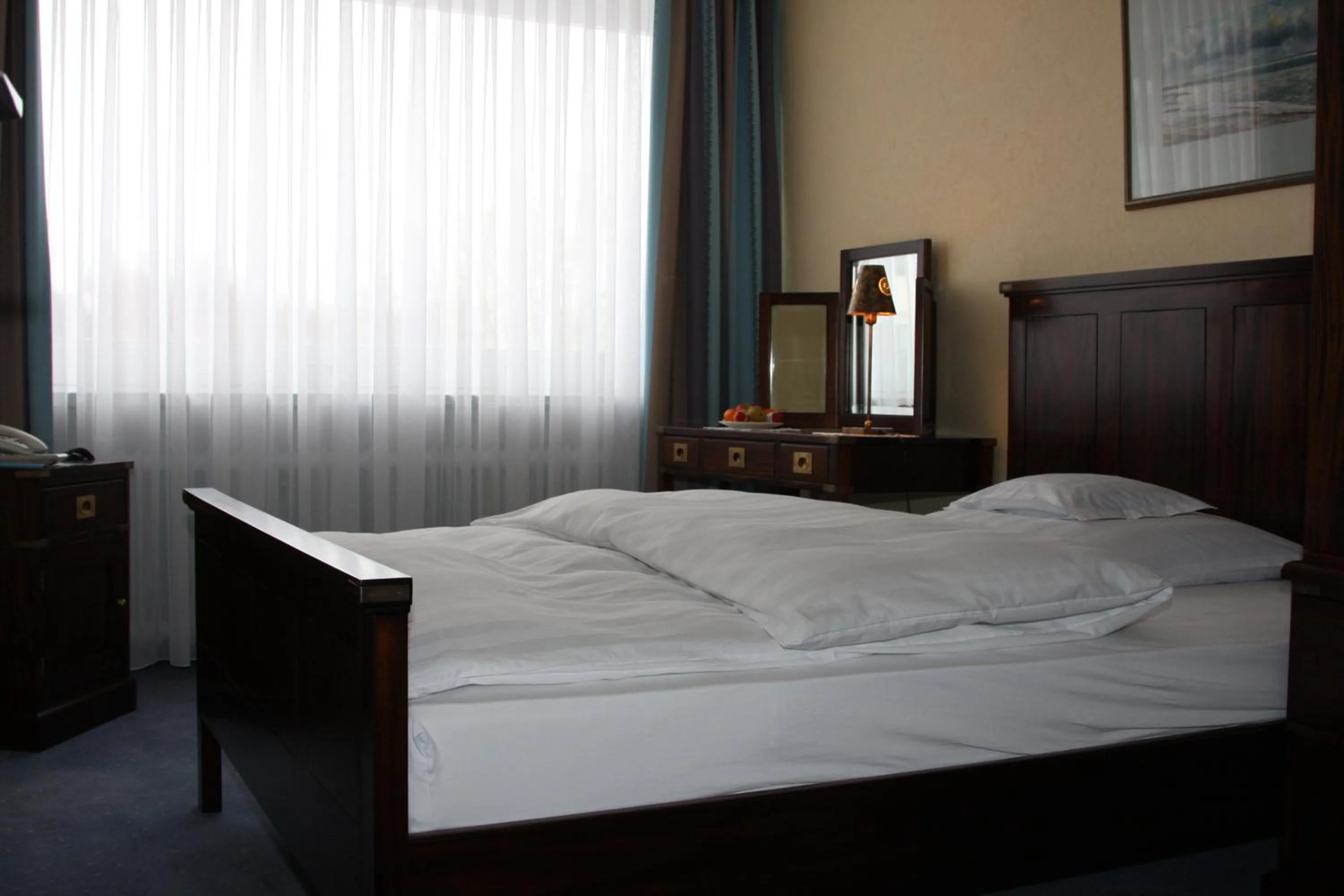 Bed in Hotel Seelust