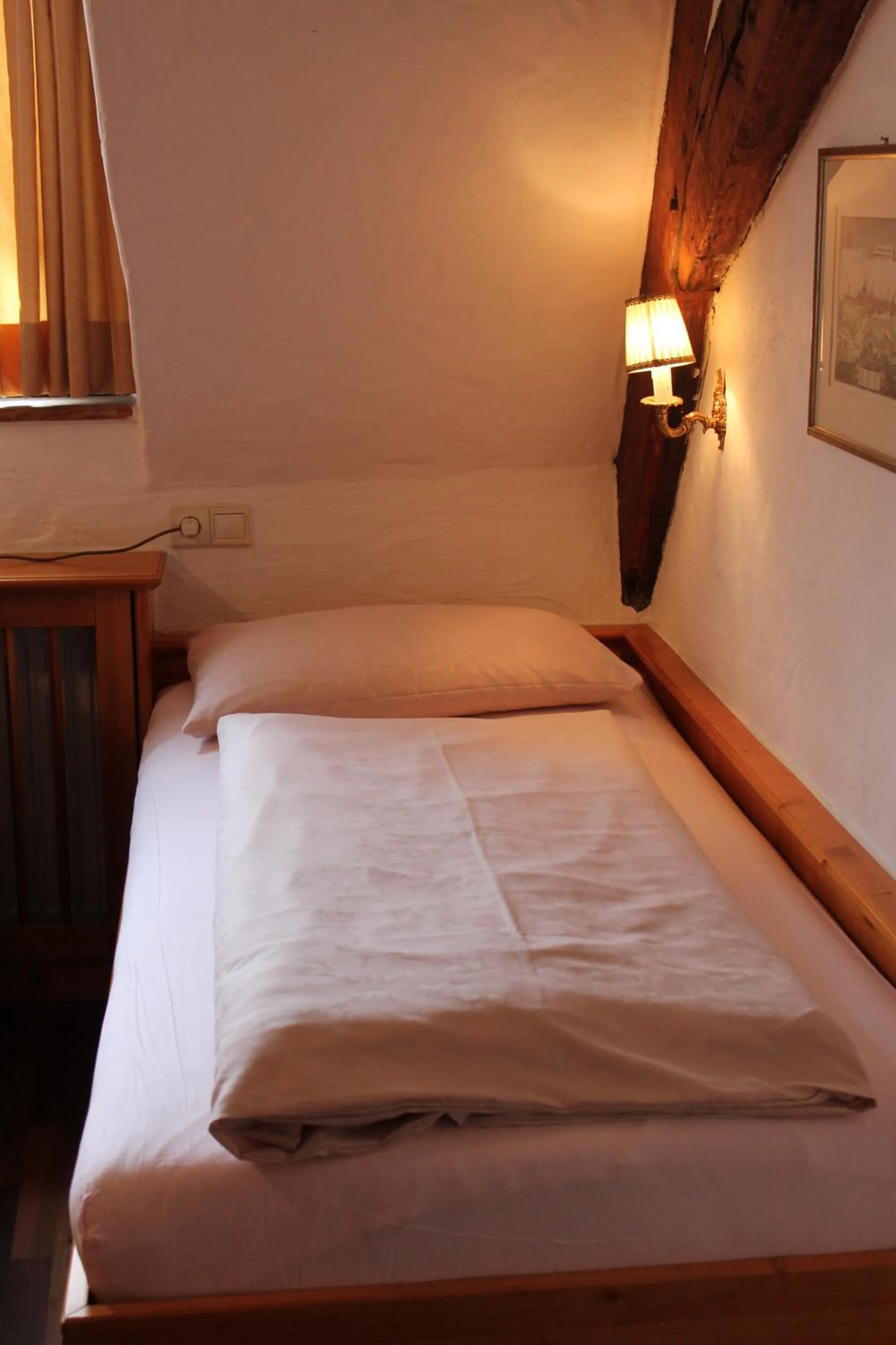 Bed in Hotel Spitzweg