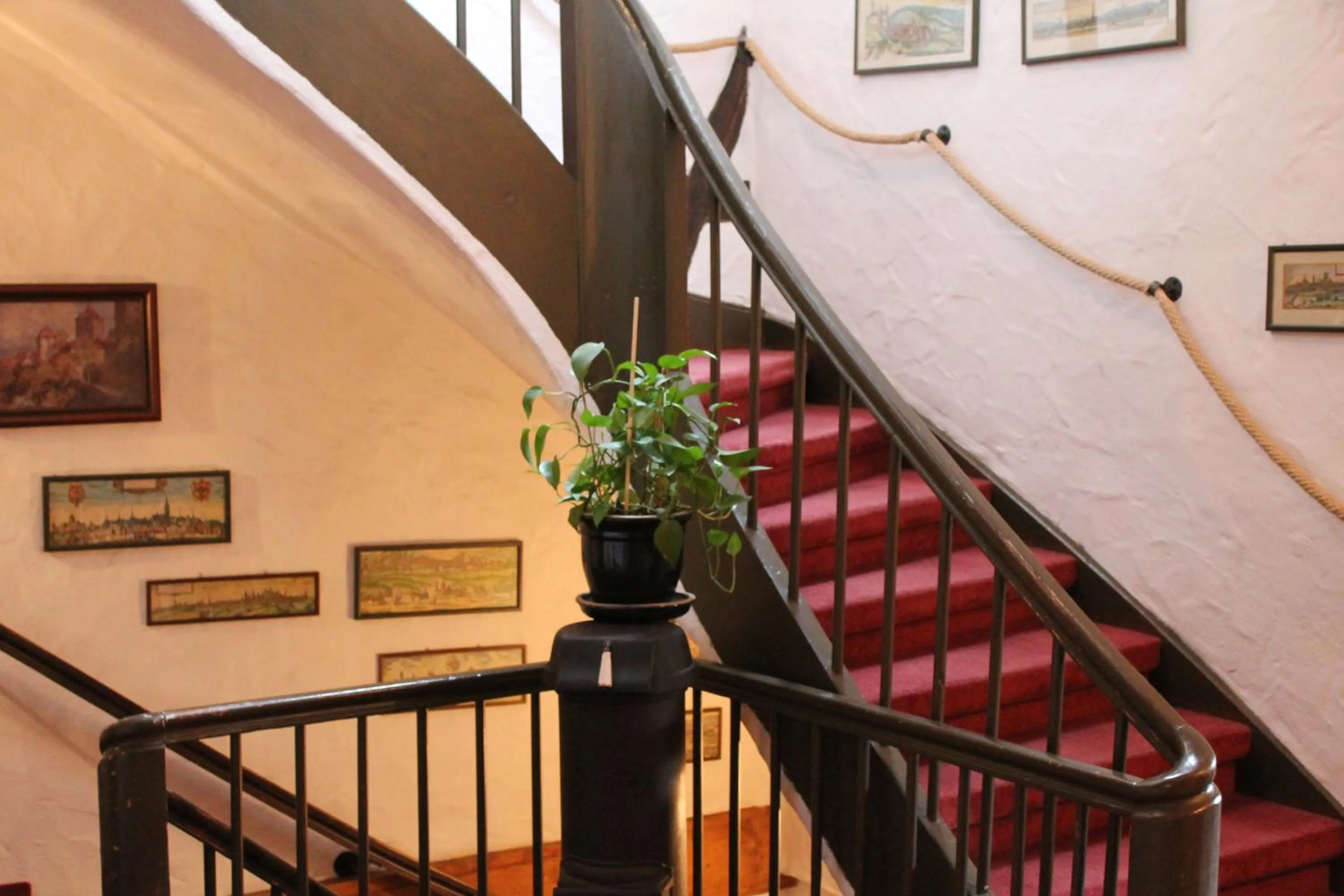 Decorative detail in Hotel Spitzweg