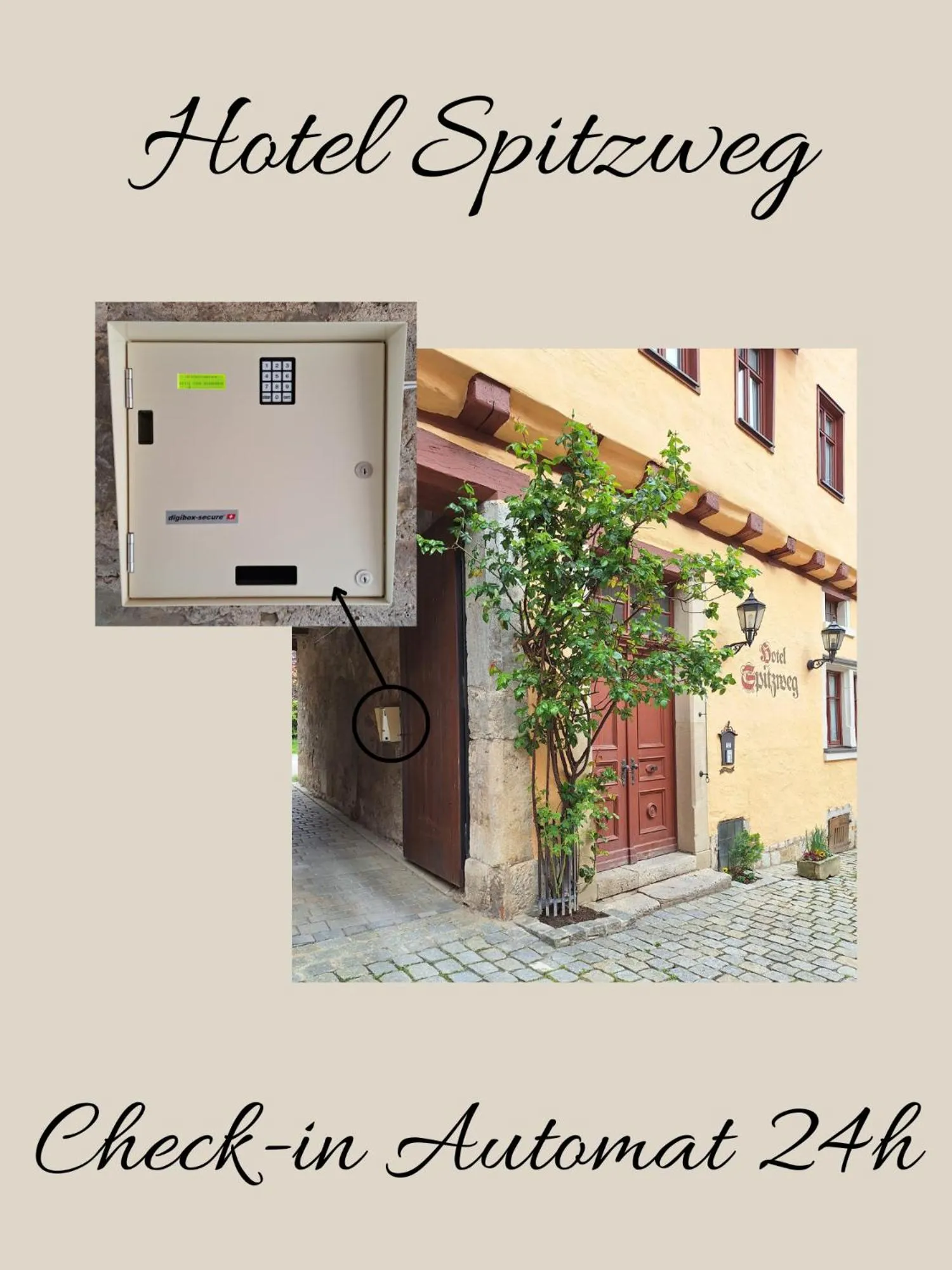 Facade/entrance in Hotel Spitzweg