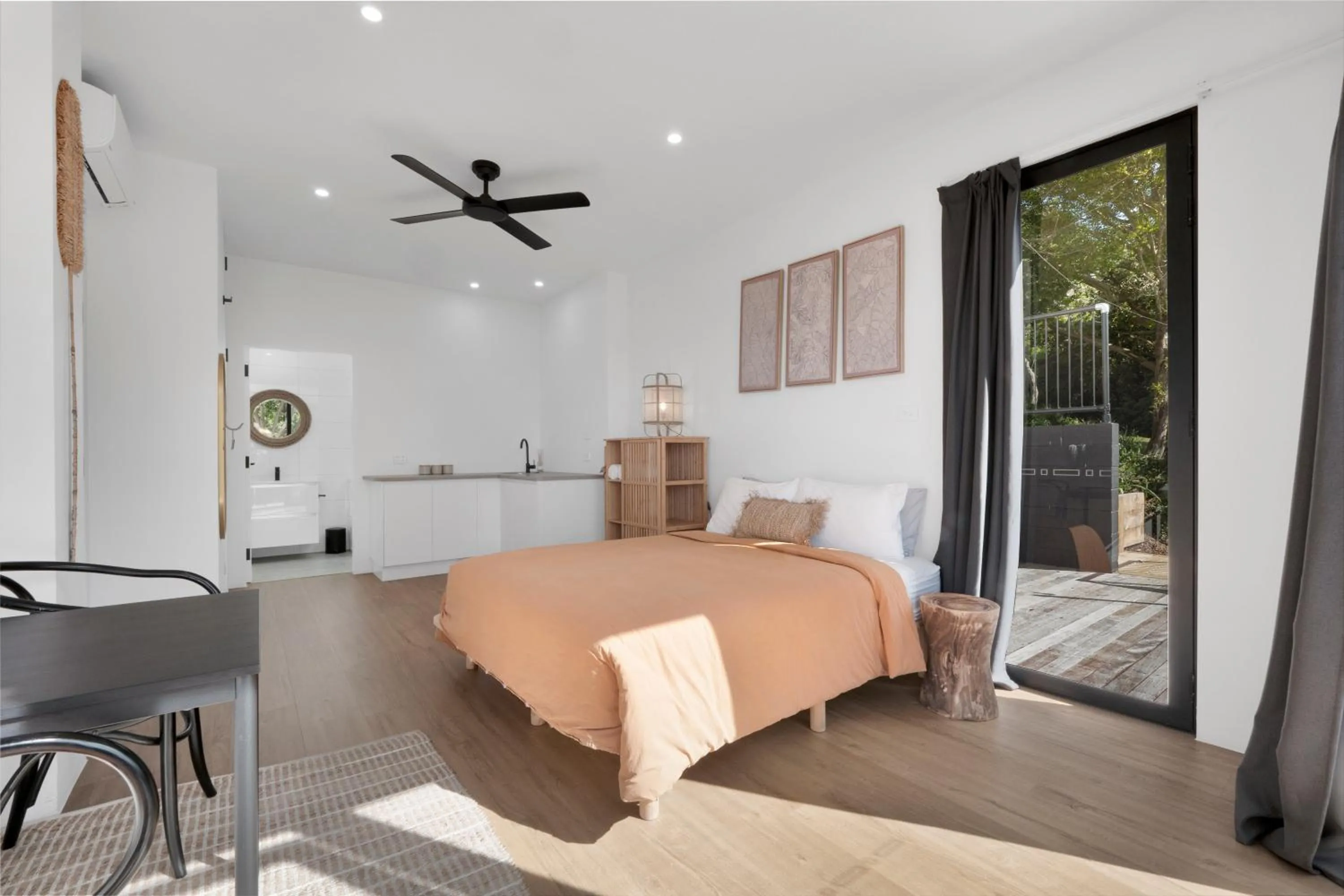 Bed in The Beach Rooms