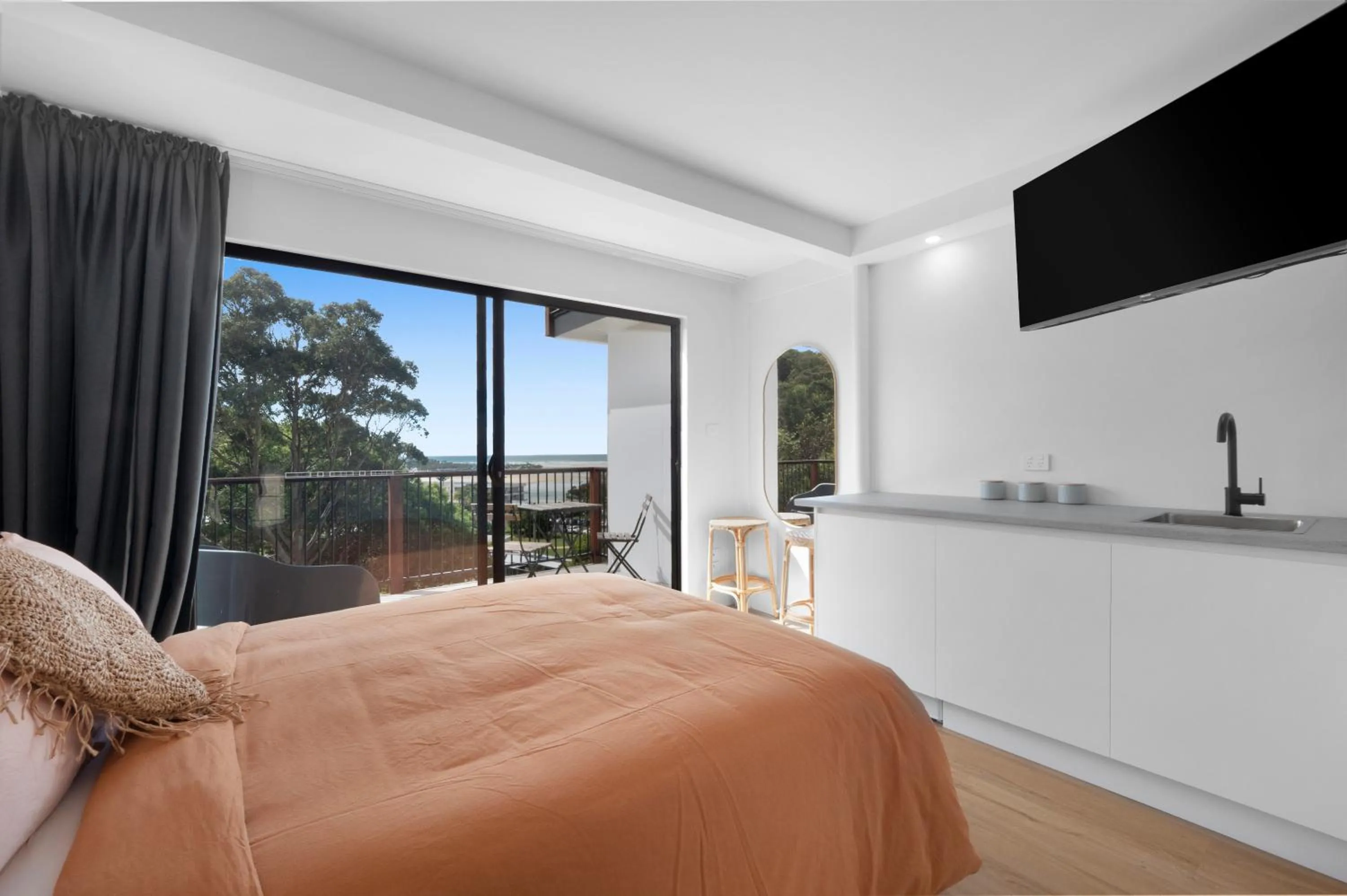 Bed in The Beach Rooms