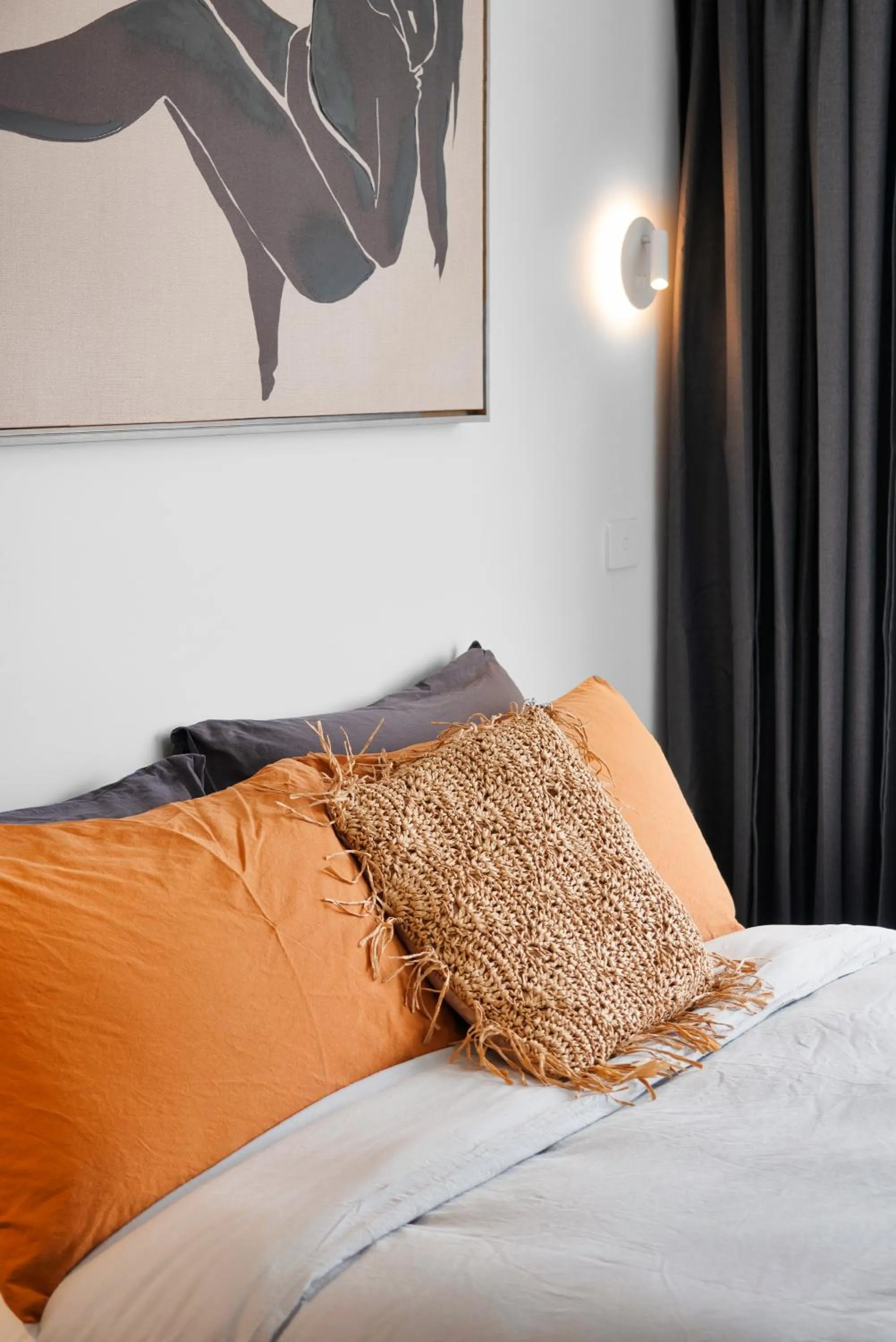 Bed in The Beach Rooms