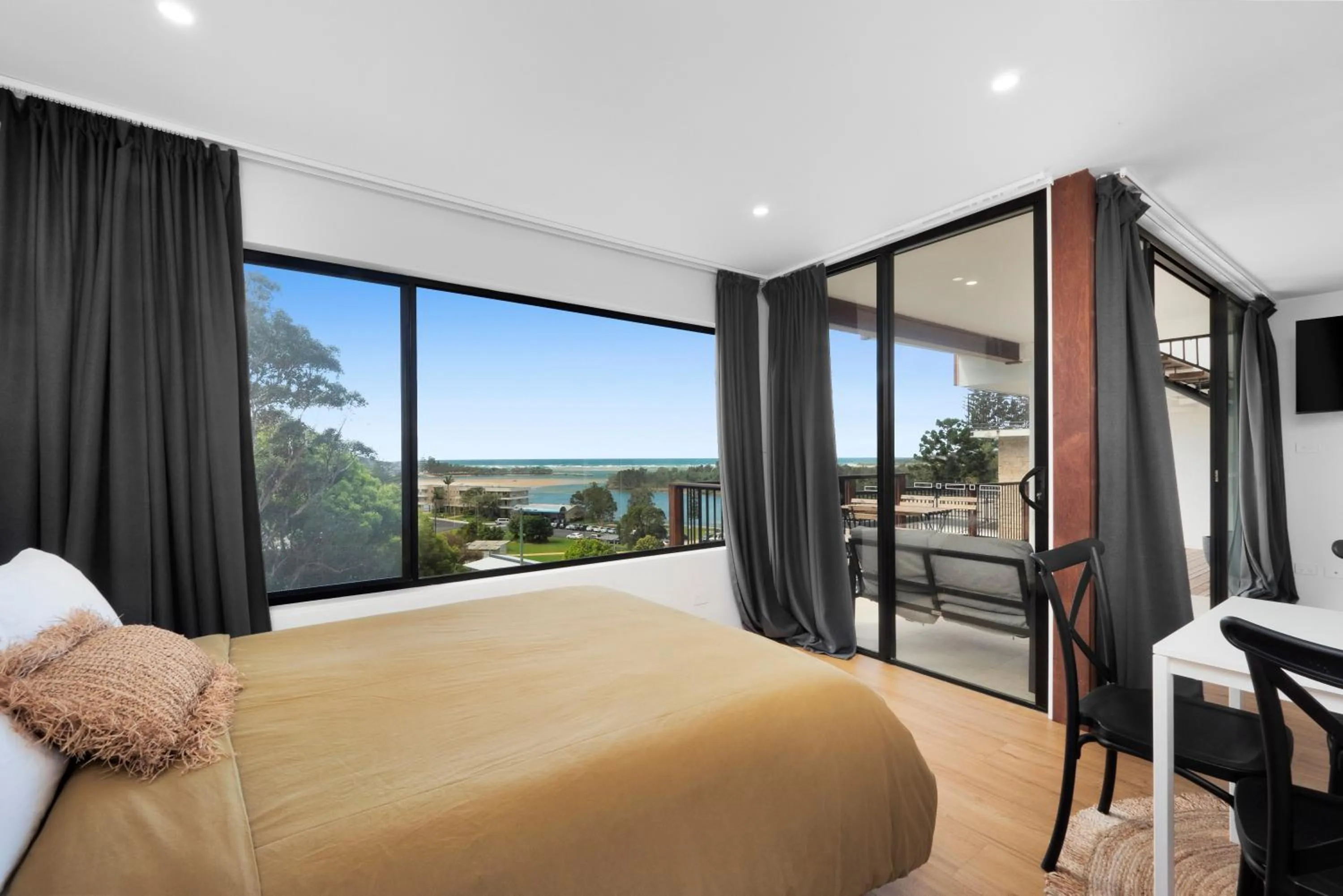 Bed in The Beach Rooms