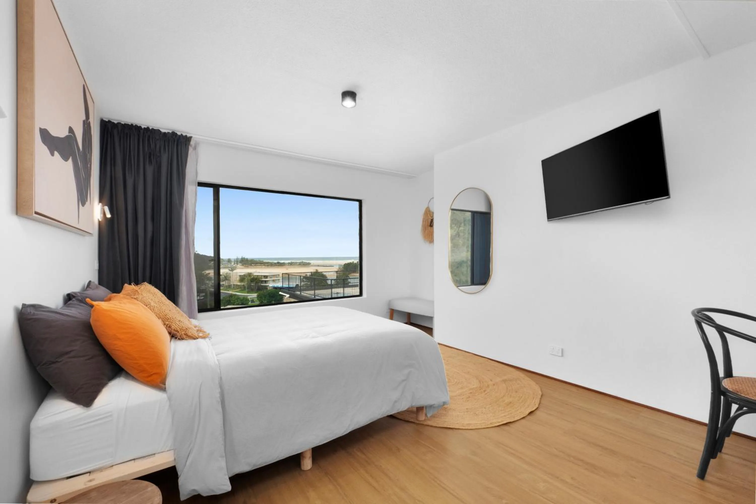 Bed in The Beach Rooms