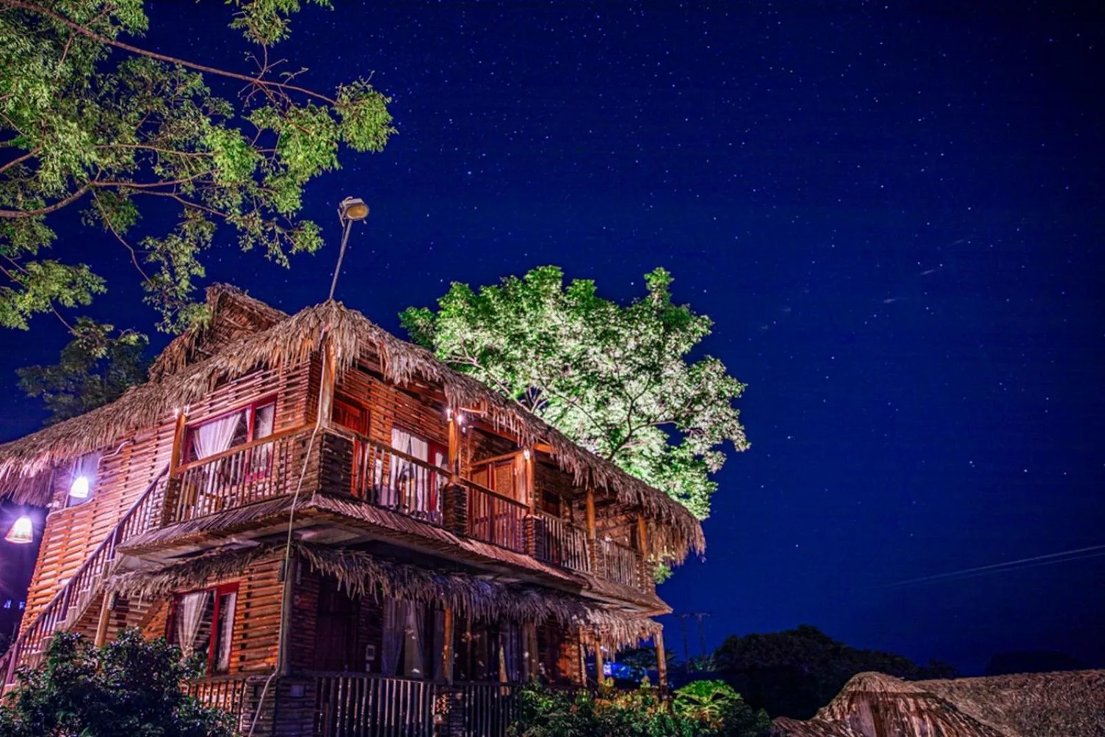 Property building in Pu Luong Jungle Lodge