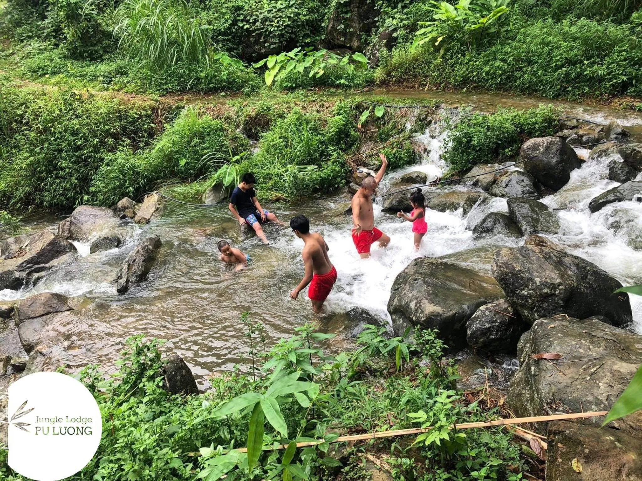 Lake view in Pu Luong Jungle Lodge