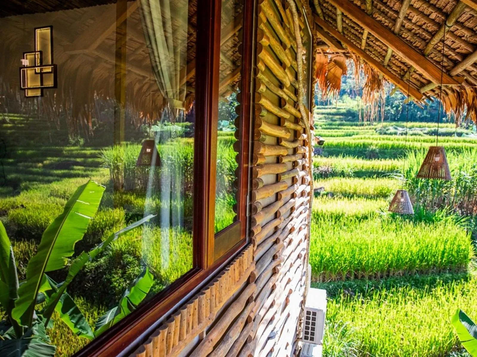 Natural landscape in Pu Luong Jungle Lodge