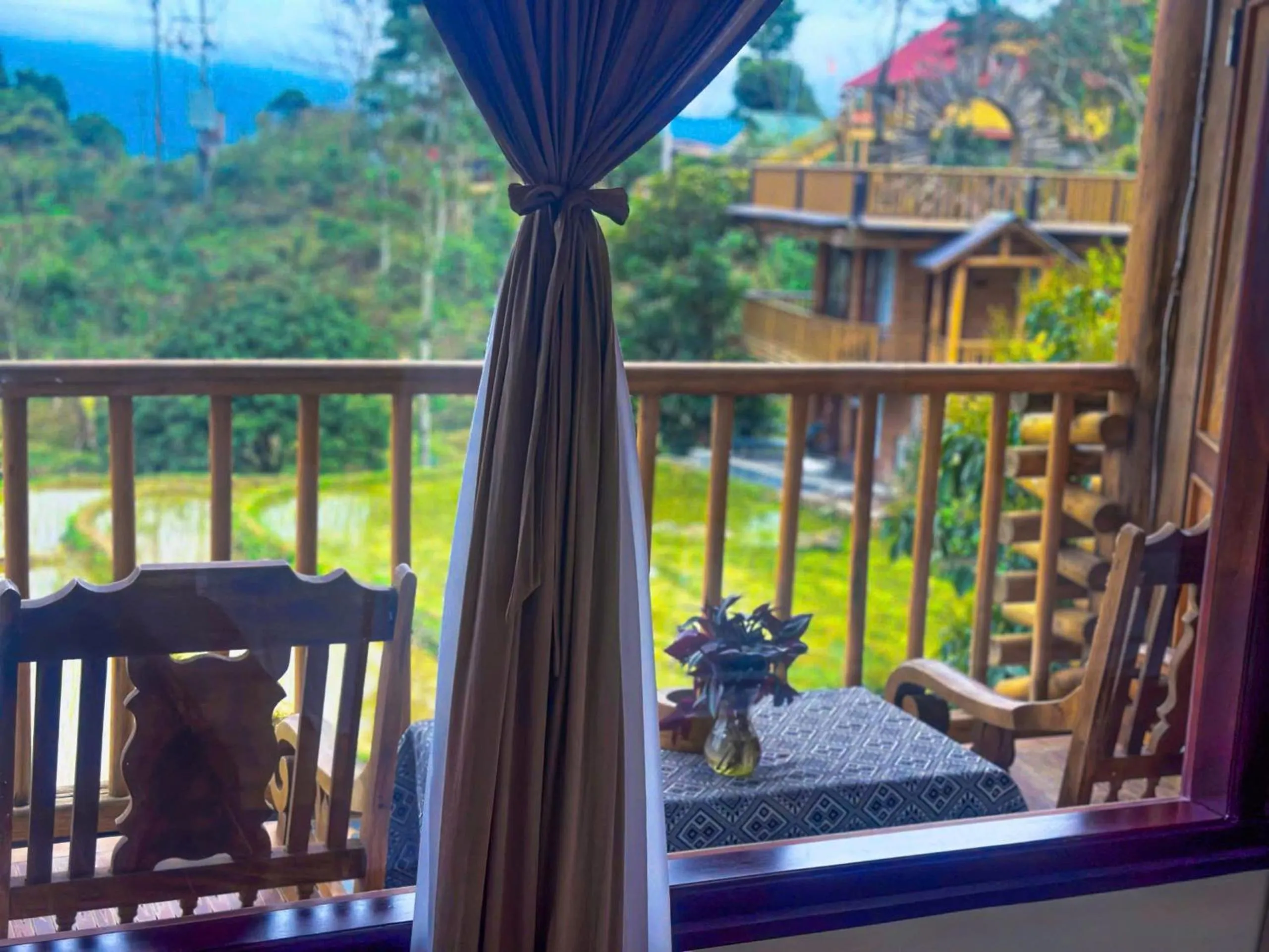 View (from property/room) in Pu Luong Jungle Lodge