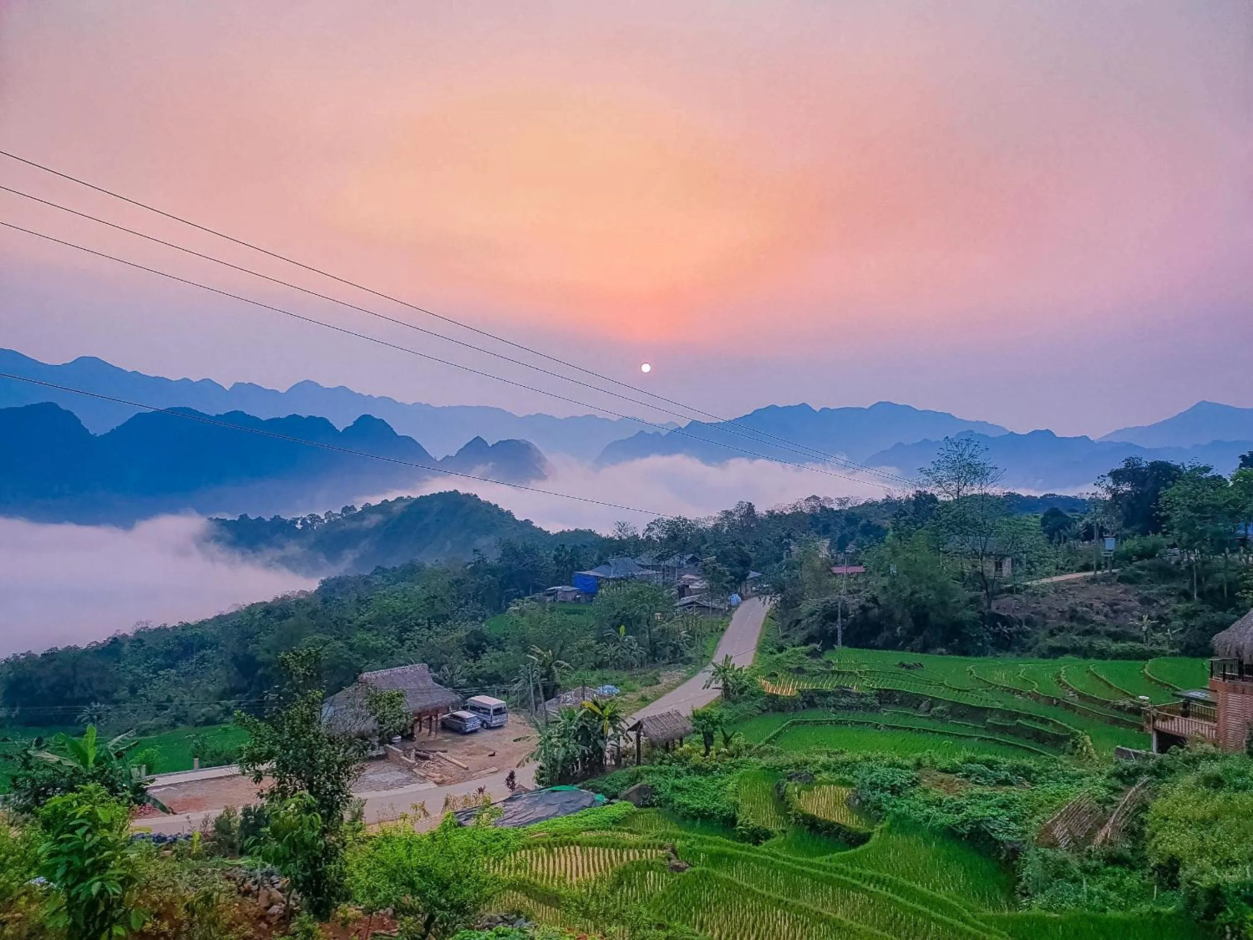 View (from property/room) in Pu Luong Jungle Lodge