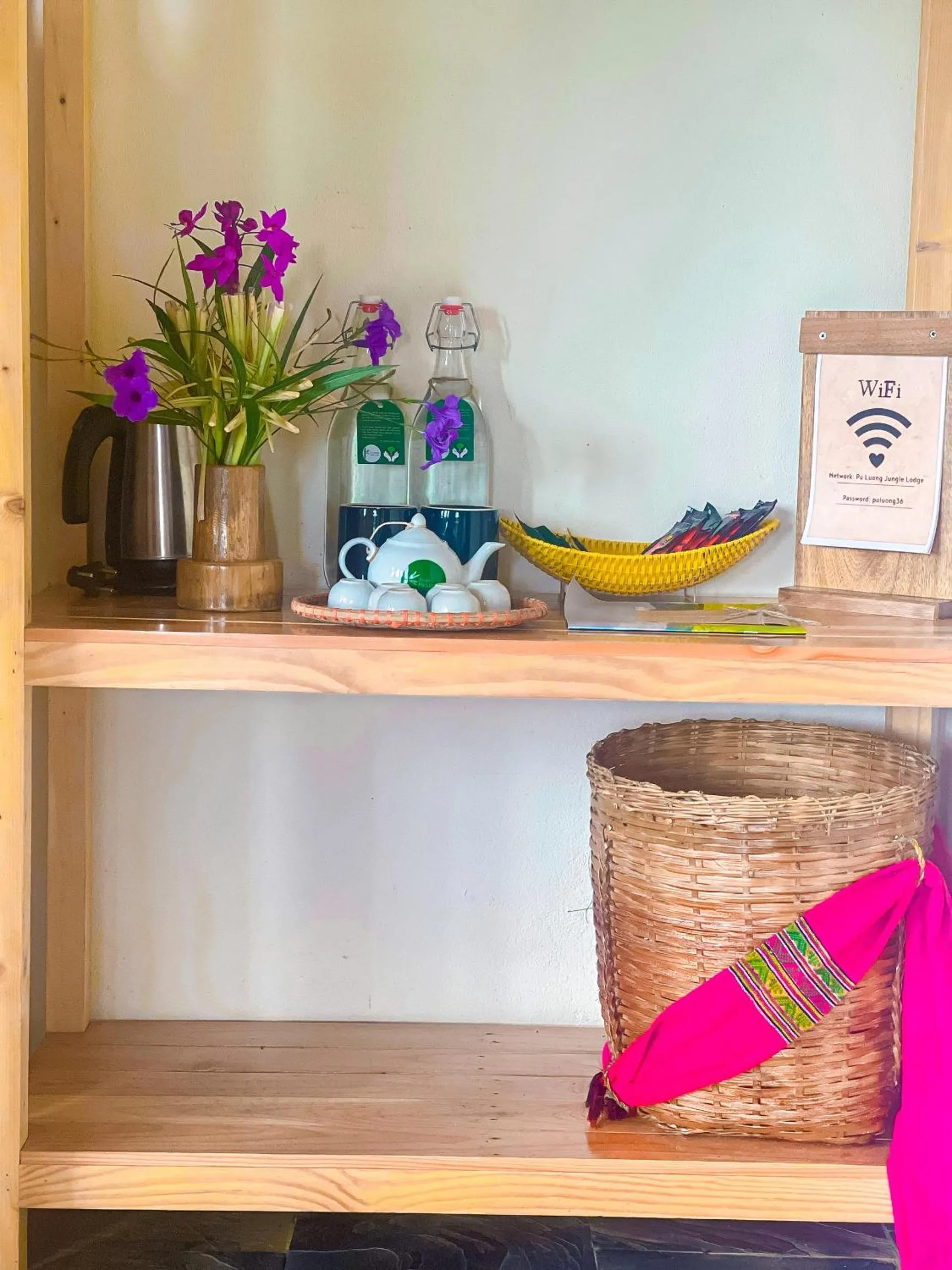 Coffee/tea facilities in Pu Luong Jungle Lodge