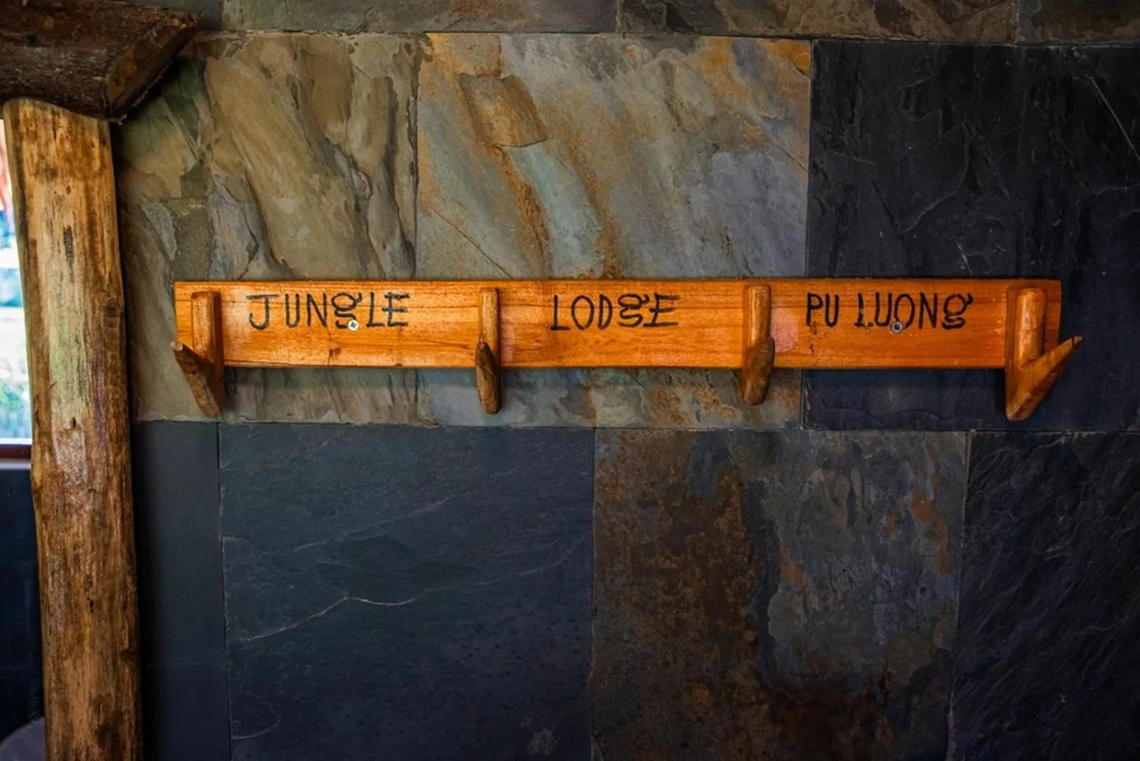 Shower in Pu Luong Jungle Lodge