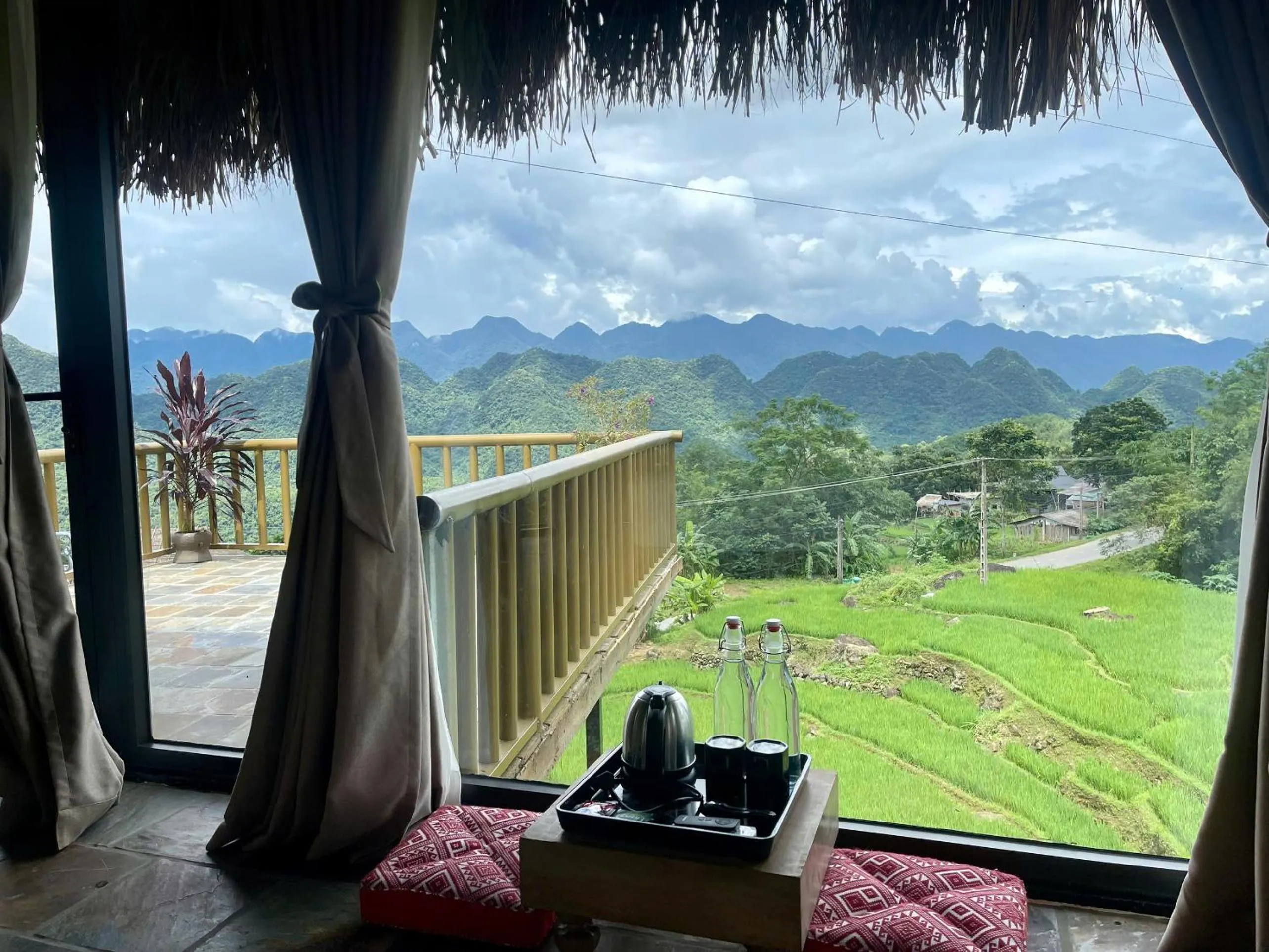 View (from property/room) in Pu Luong Jungle Lodge