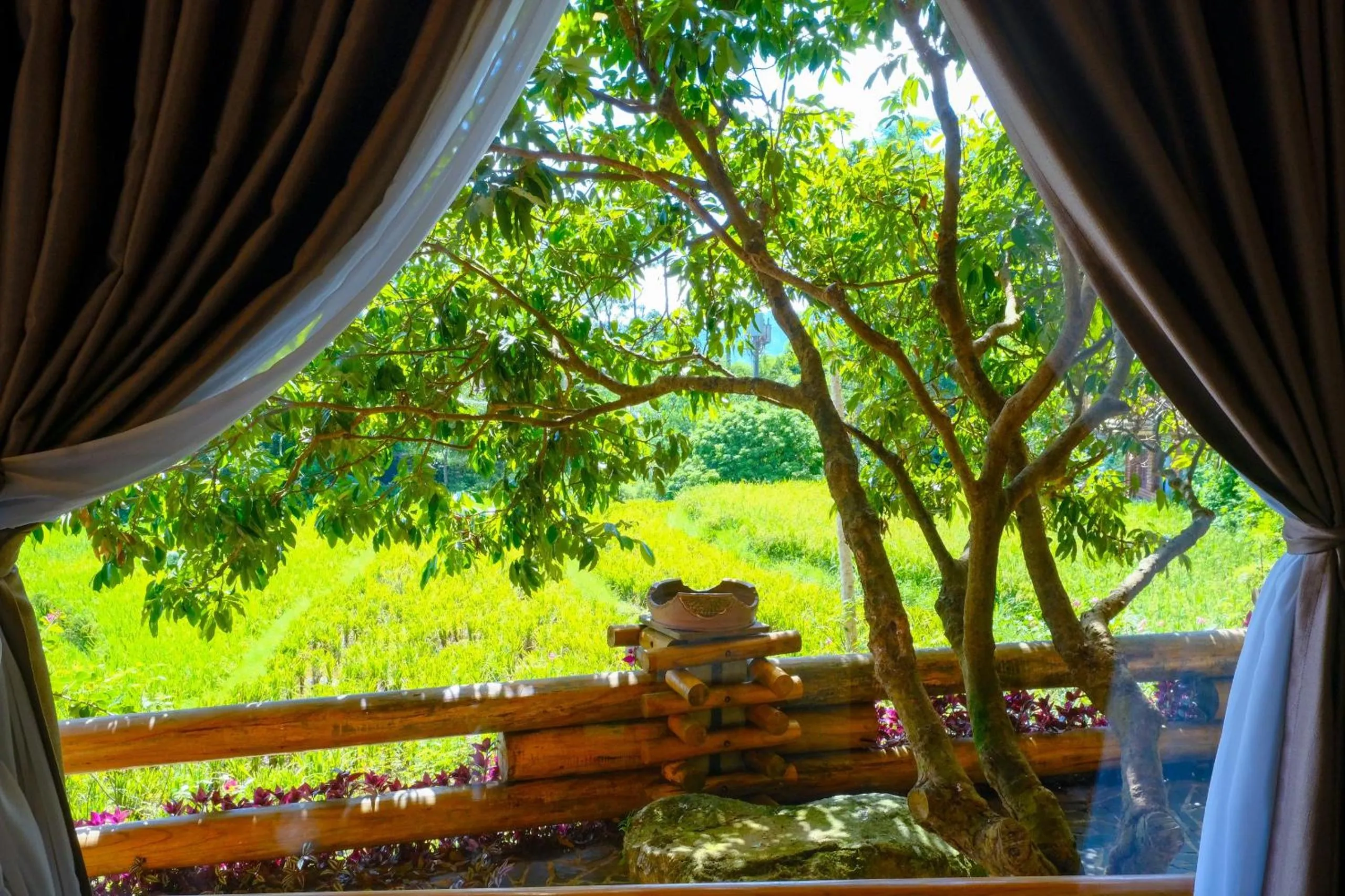 View (from property/room) in Pu Luong Jungle Lodge