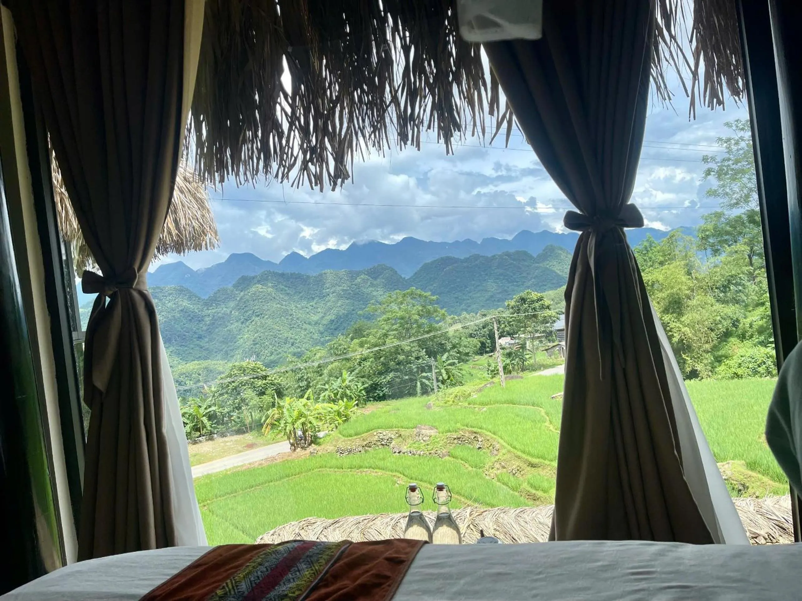 View (from property/room) in Pu Luong Jungle Lodge