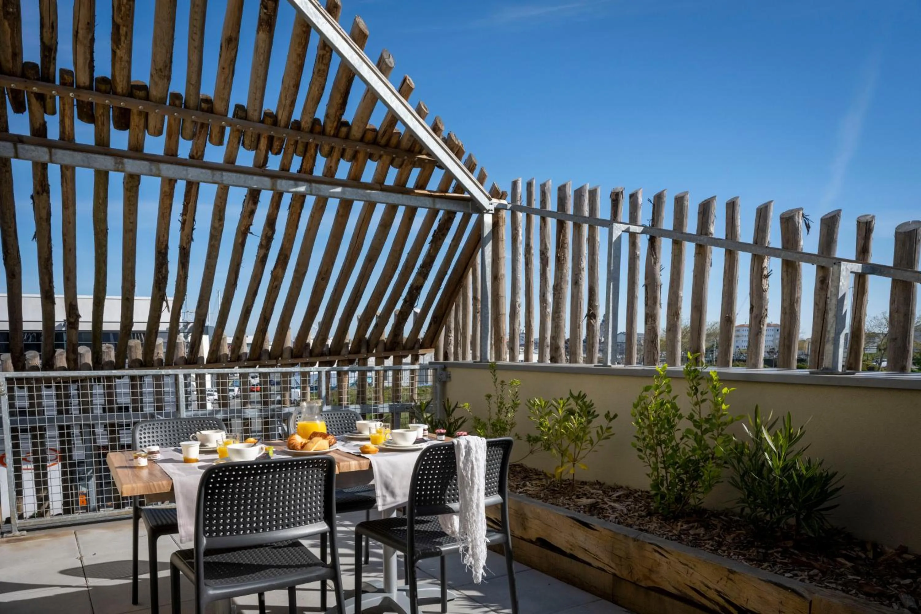 Patio in ATHOME RESIDENCE ET SPA