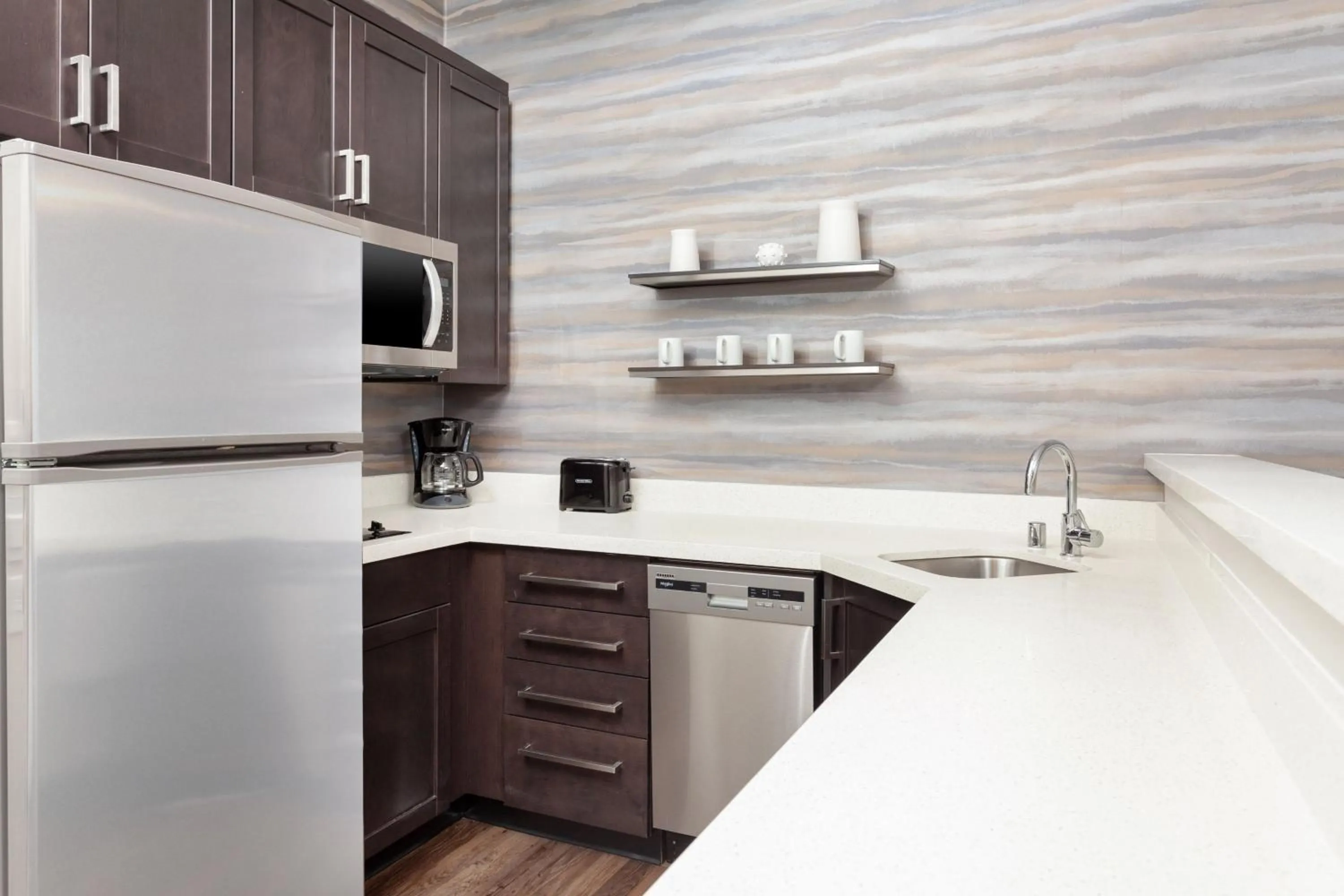 Kitchen or kitchenette in Residence Inn Livermore
