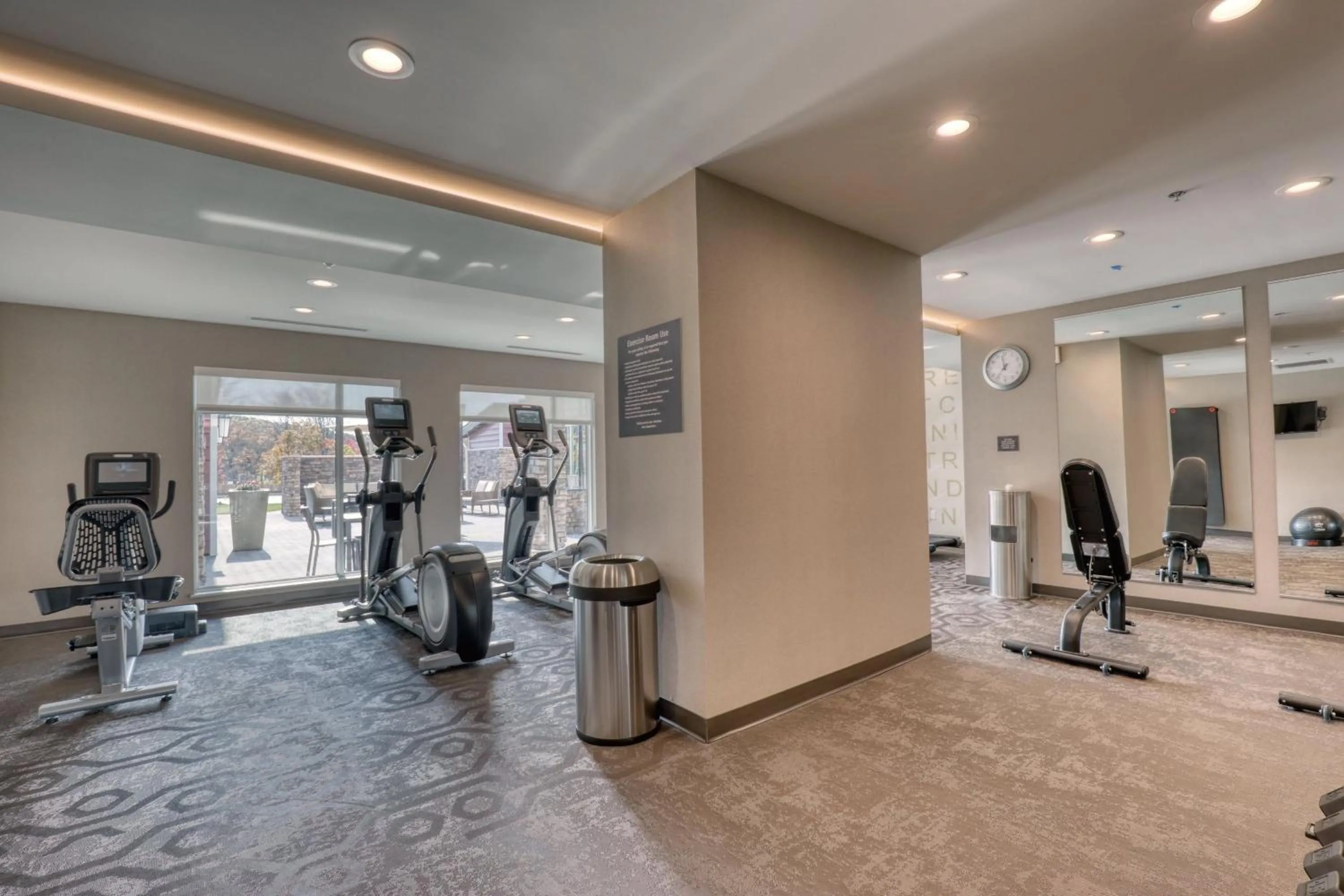 Fitness centre/facilities in Residence Inn by Marriott Providence Lincoln