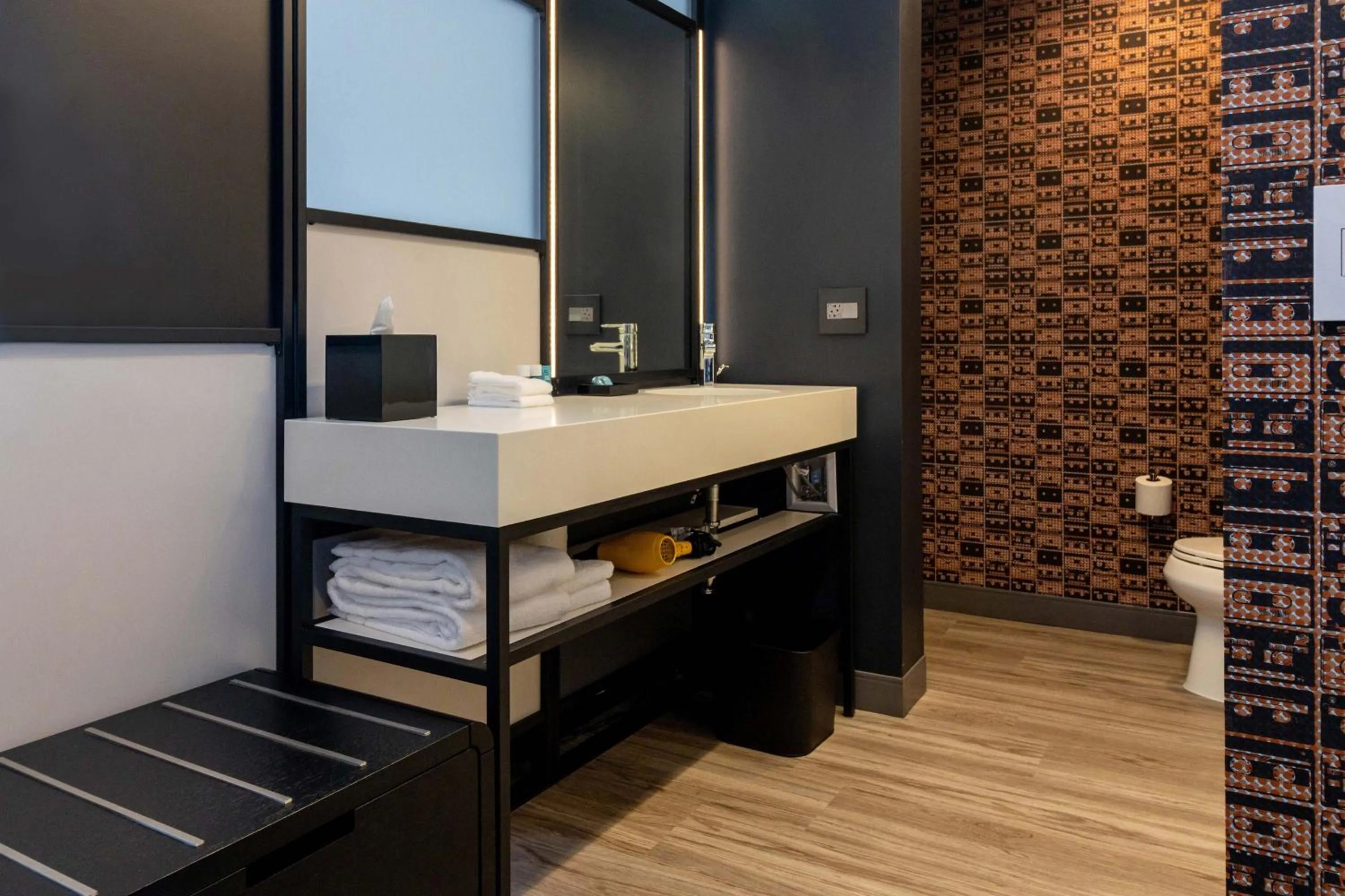 Bathroom in Aloft St. Louis Cortex