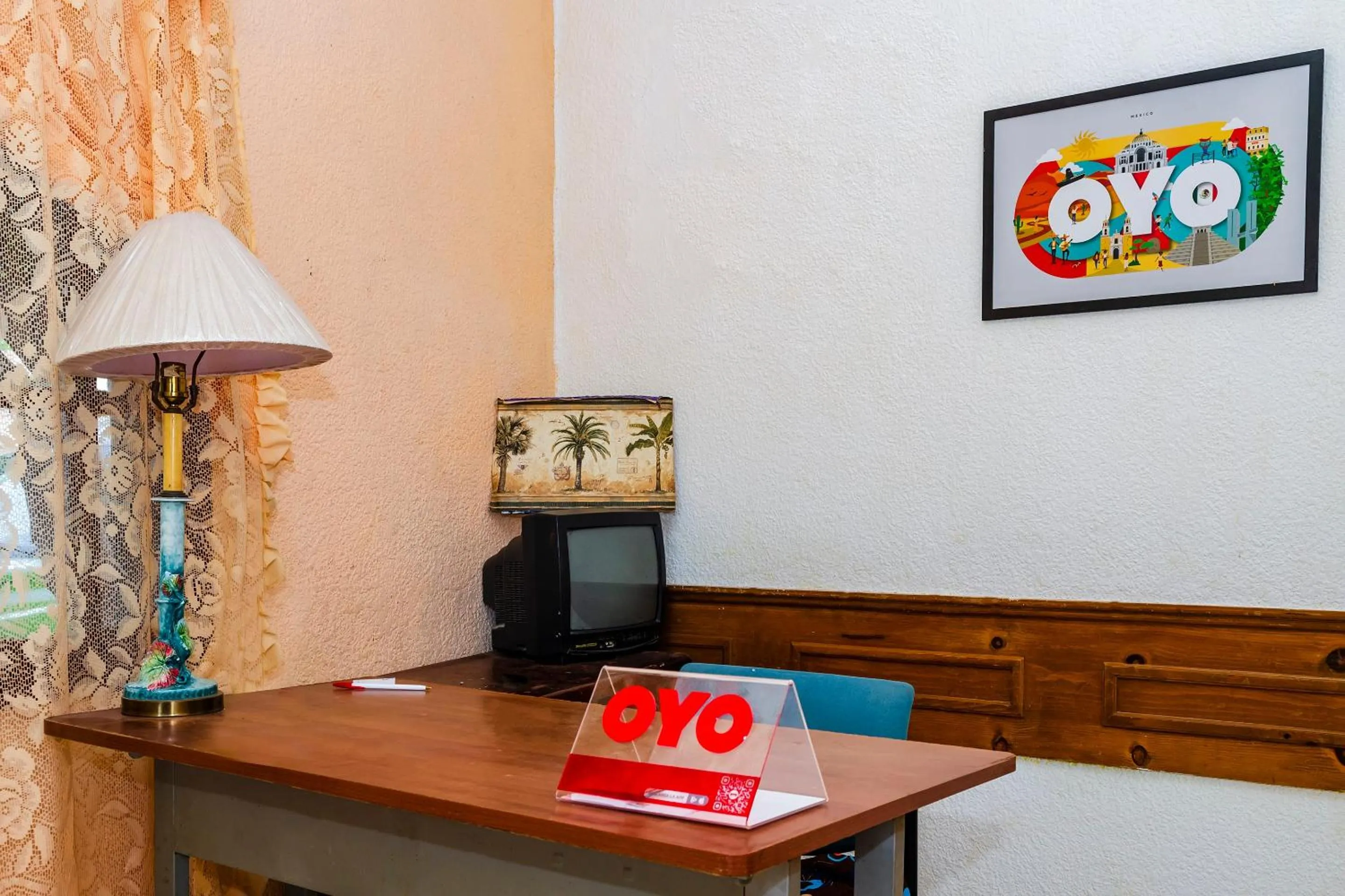 Lobby or reception in OYO Hotel Miramar, Loreto