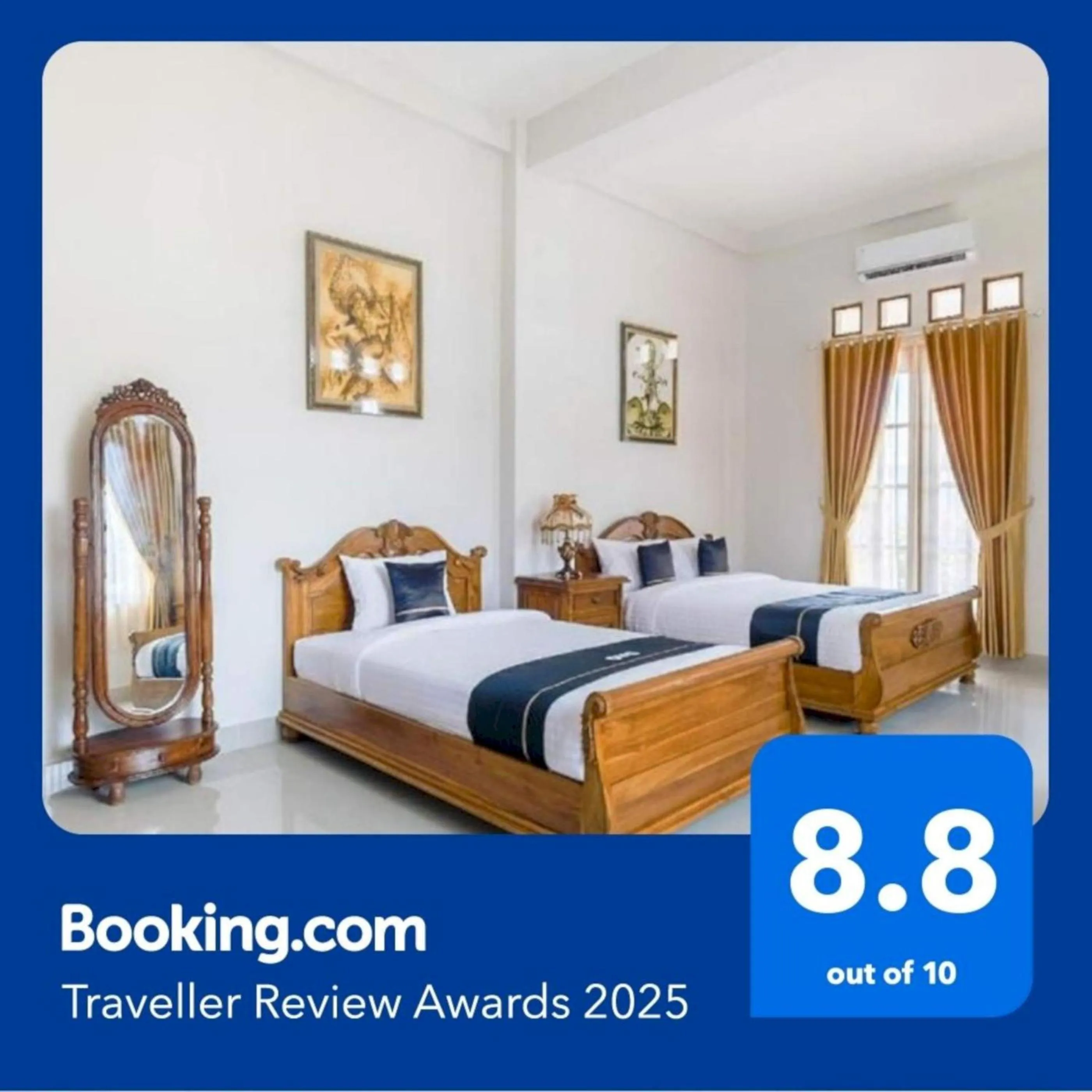 Photo of the whole room, Bed in Collection O 3468 Ndalem Gusti Ayu