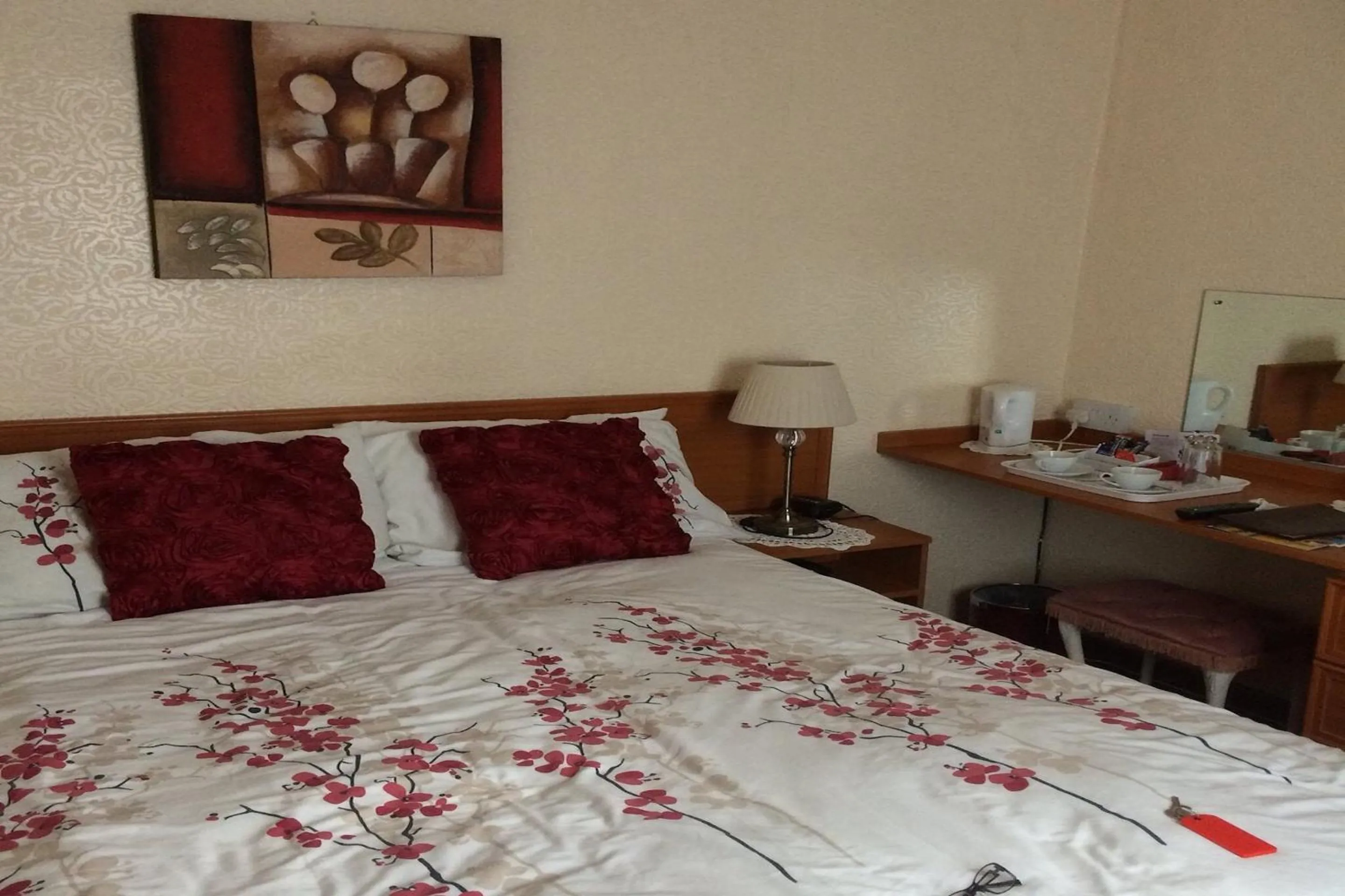 Bedroom, Bed in Fjaerland Hotel